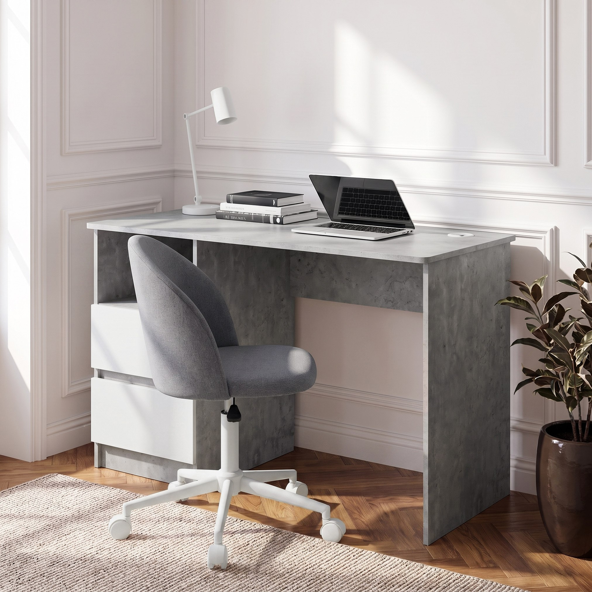 Alford Patara Nxt 2-Drawer Study Desk-hbxfurniture-office-desks-image-7