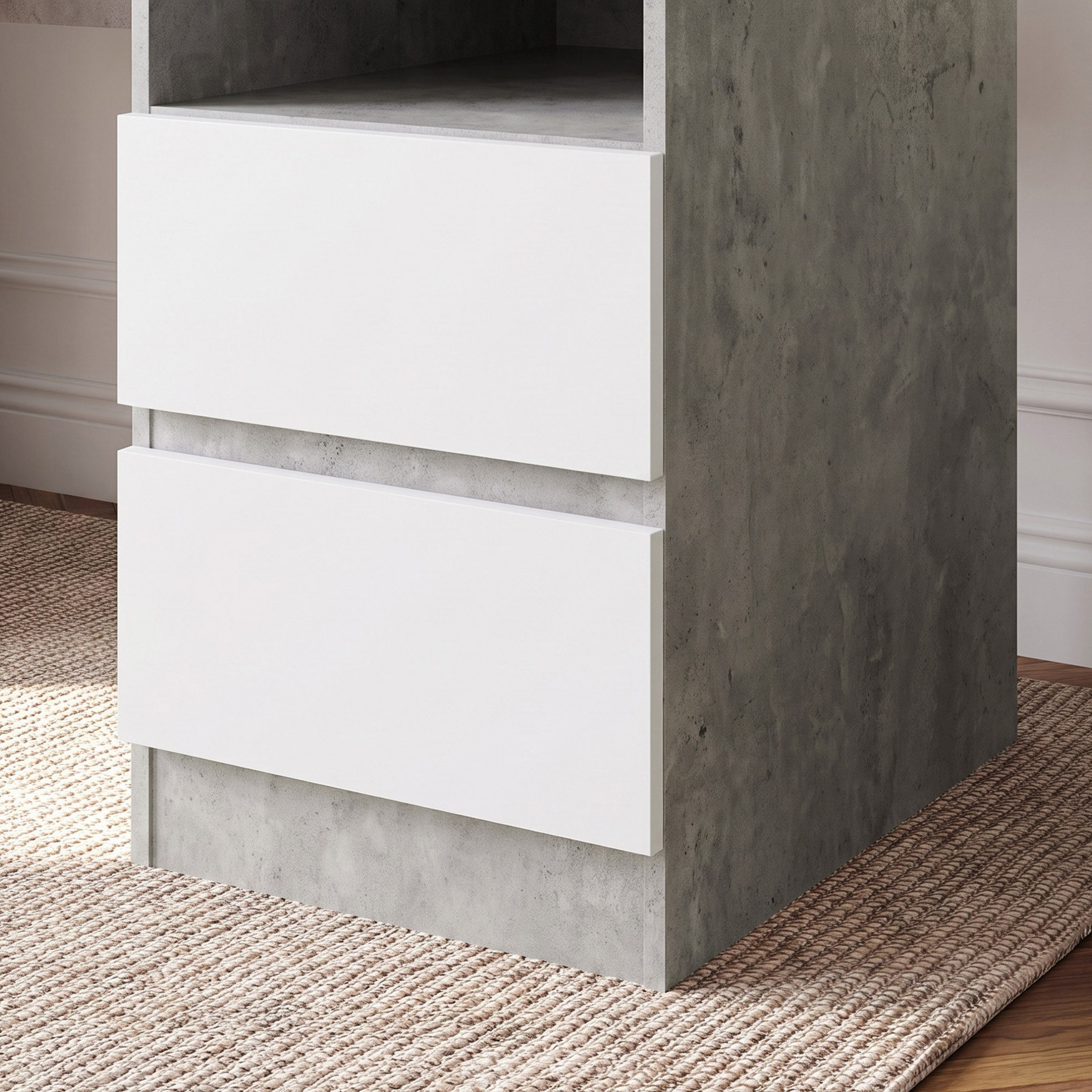 Alford Patara Nxt 4-Drawer Large Study Desk-hbxfurniture-office-desks-image-5