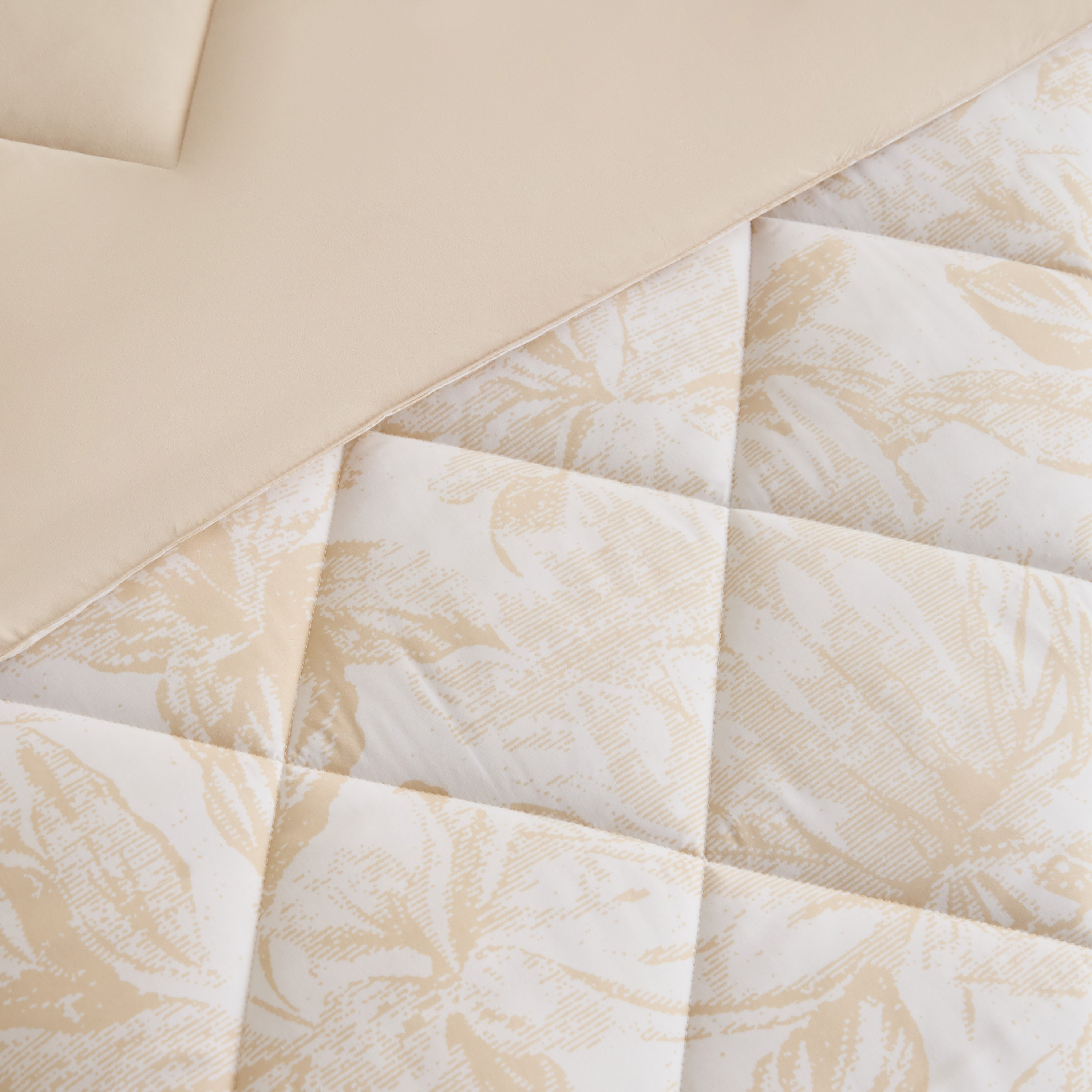 Madrid Floral Microfibre Reversible 2-Piece Twin Comforter Set - 160x220 cm-hbxhomeware-bedding-bedinabag-image-5