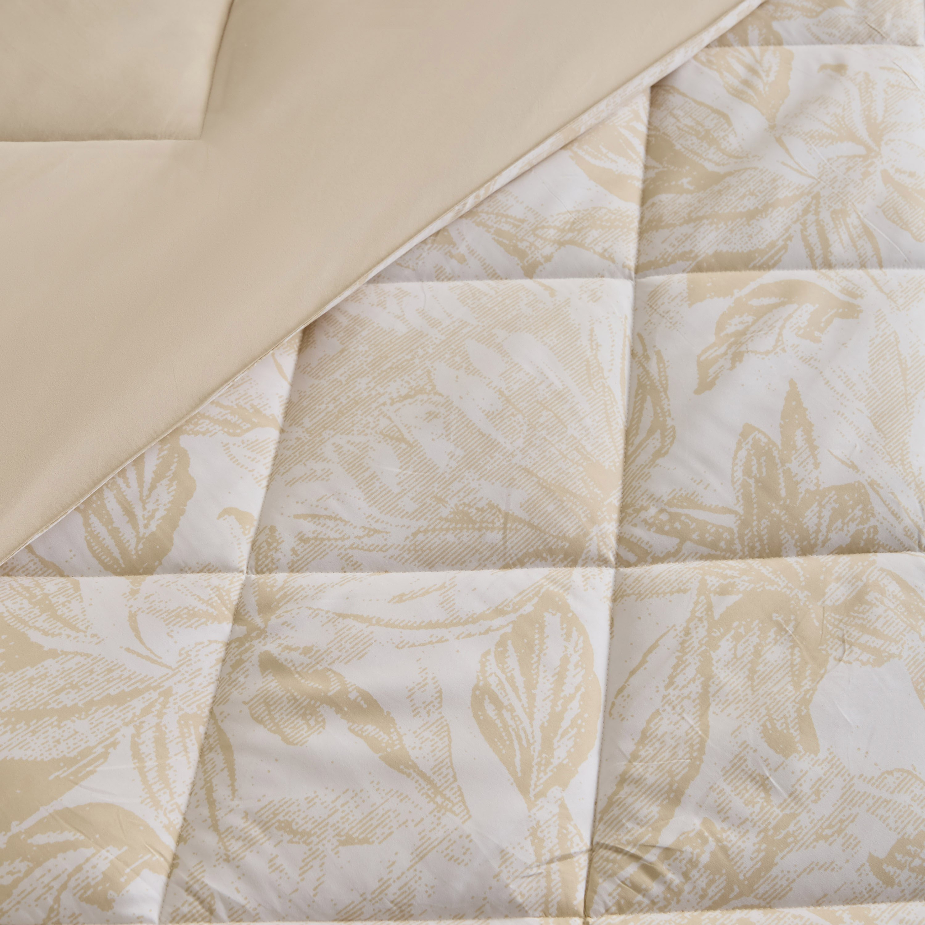 Madrid Floral Microfibre 3-Piece King Reversible Comforter Set - 220x240 cm-hbxhomeware-bedding-bedinabag-image-5