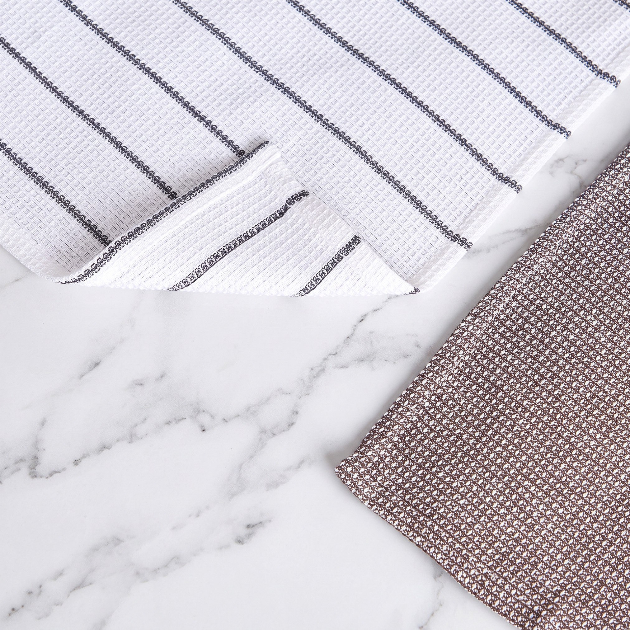 طقم مناشف مطبخ 3 قطع من وافل - 40x60 سم-hbxhomeware-kitchenware-kitchenlinens-image-4