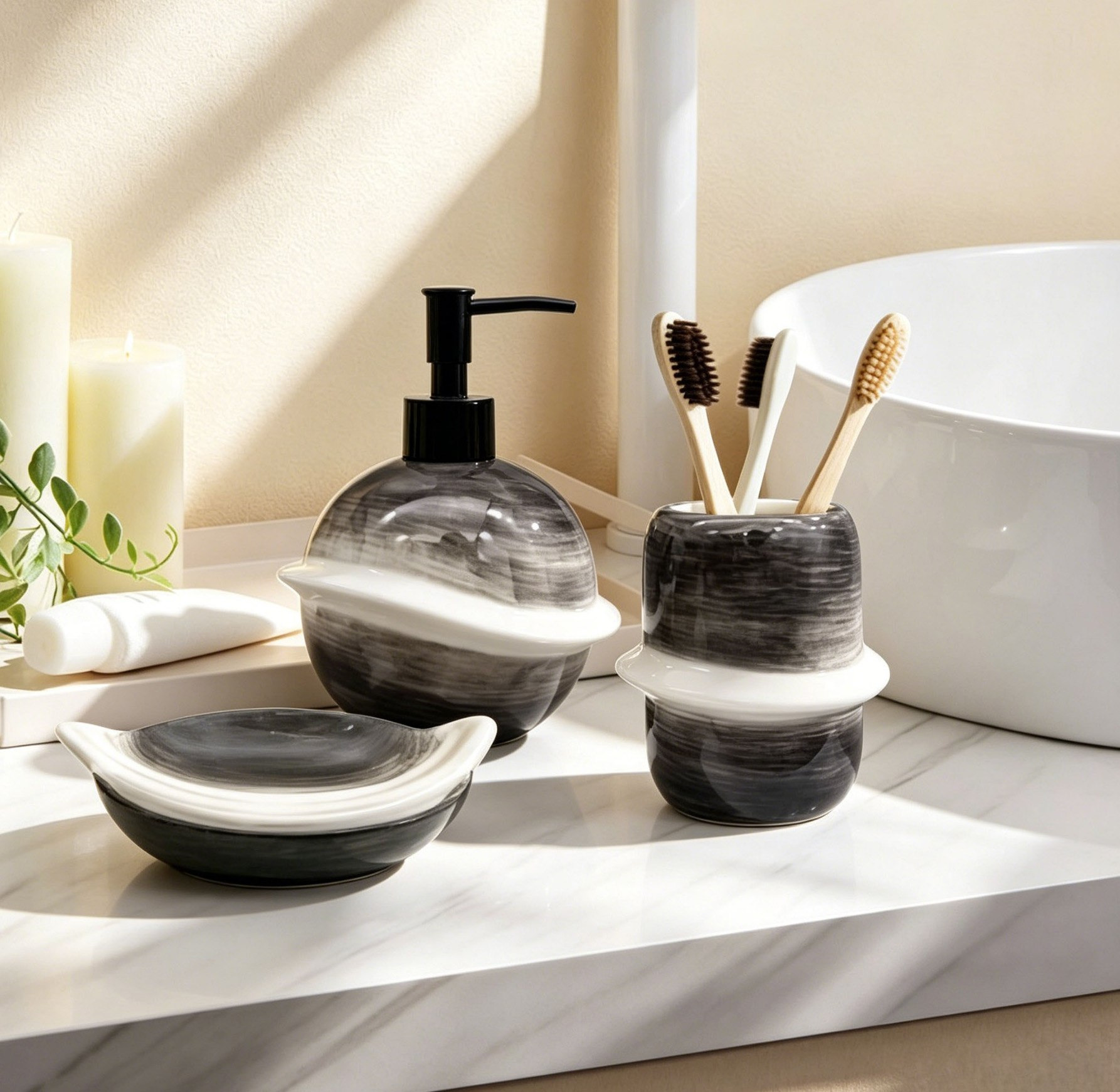 Mist Galaxy 3-Piece Bath Set-hbxhomeware-hbxbathroom-image-1
