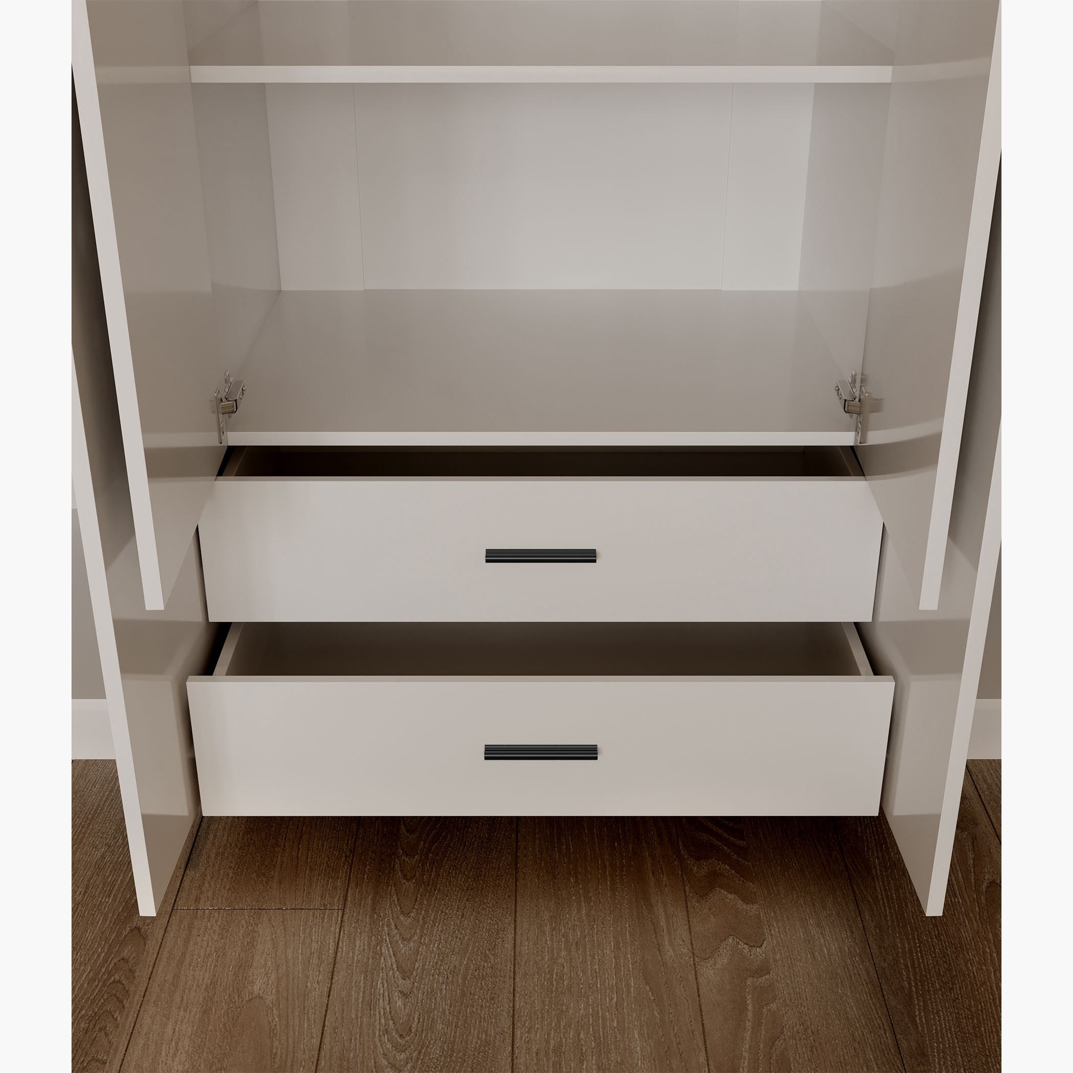 Marwell 6 Door Wardrobe with 2 Drawers and Mirrors-hbxfurniture-wardrobes-image-4