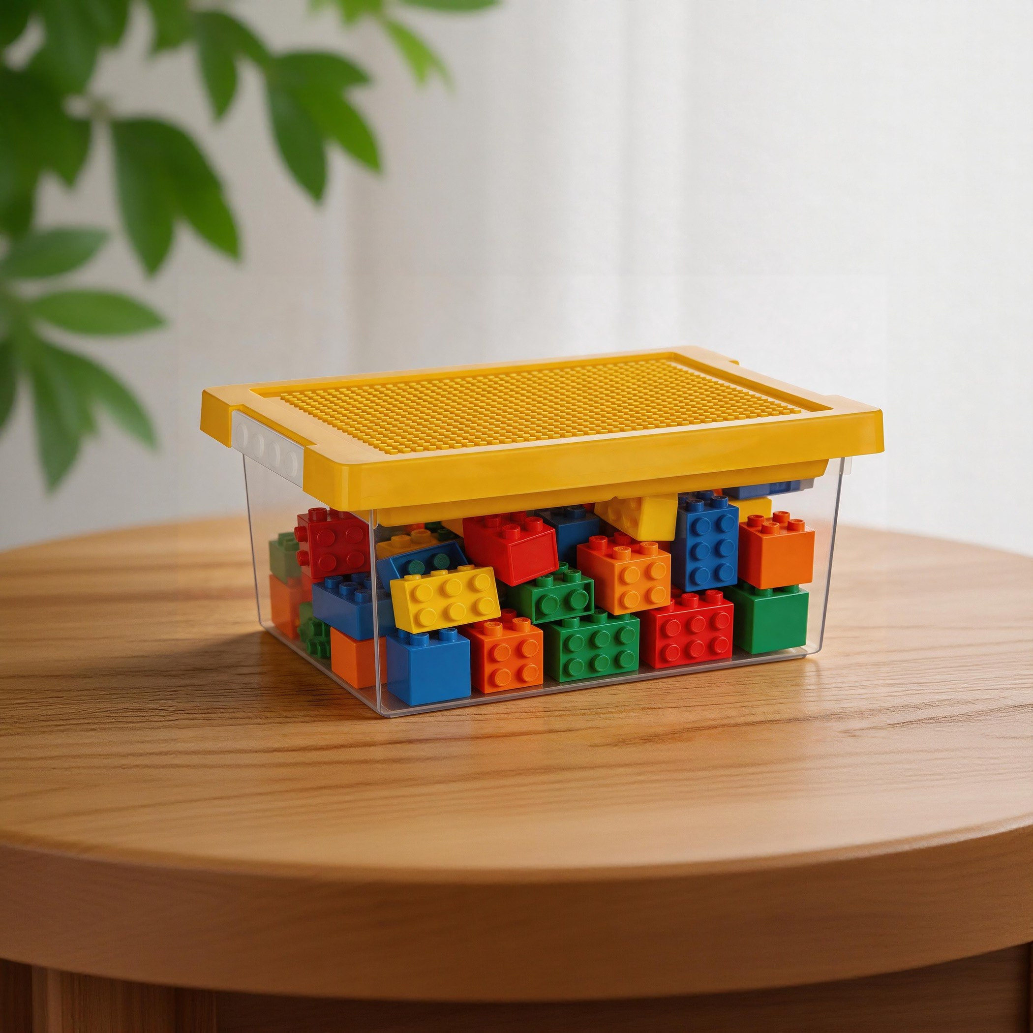 Arcade Lego Storage Box with Lid and Tray - 10.6 L-hbxhomeware-kidsessentials-kidsorganiser-image-1
