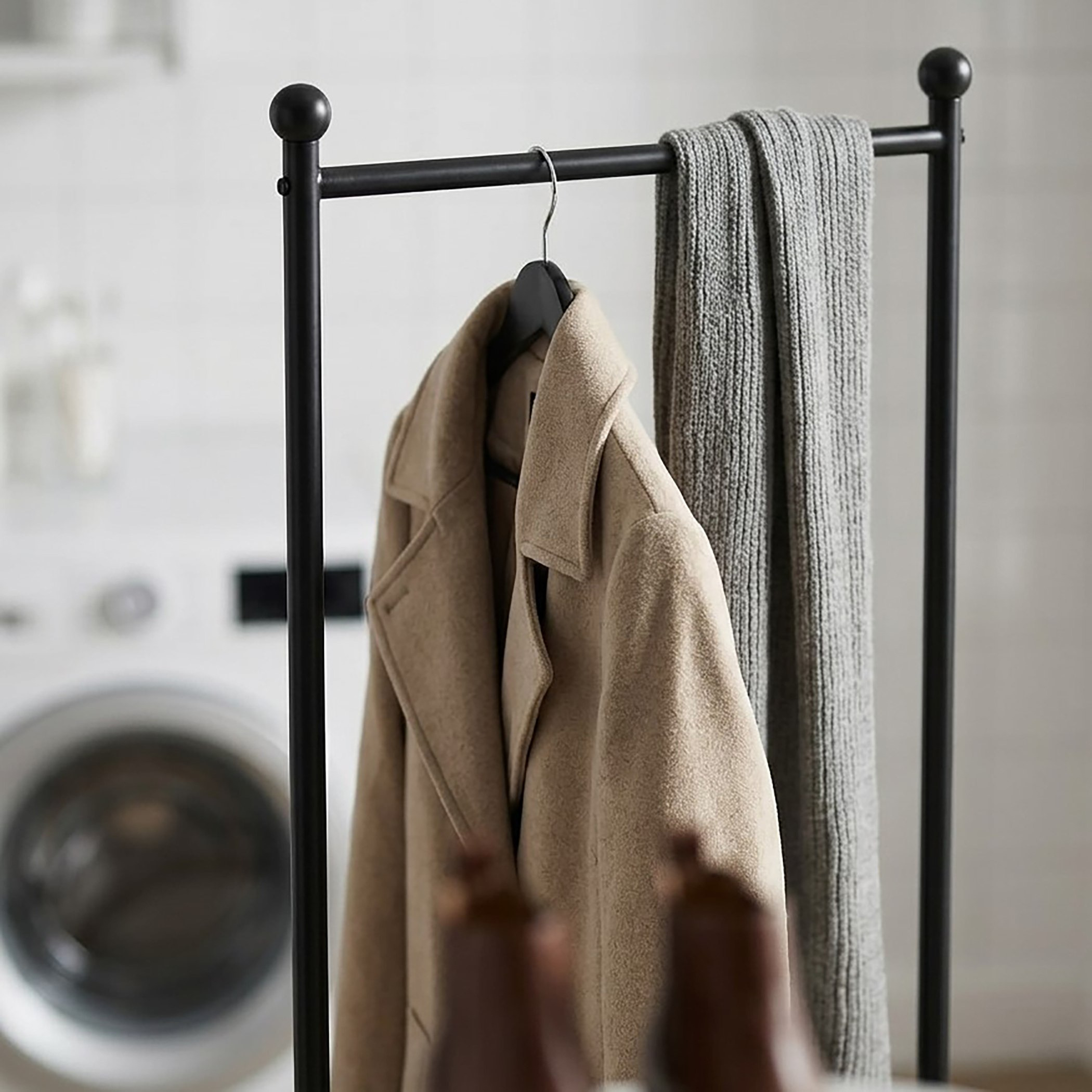 Oxford Clothes Hanger Rail - 80x30x208 cm-hbxbedroom-bedroomaccessories-hangers-image-6