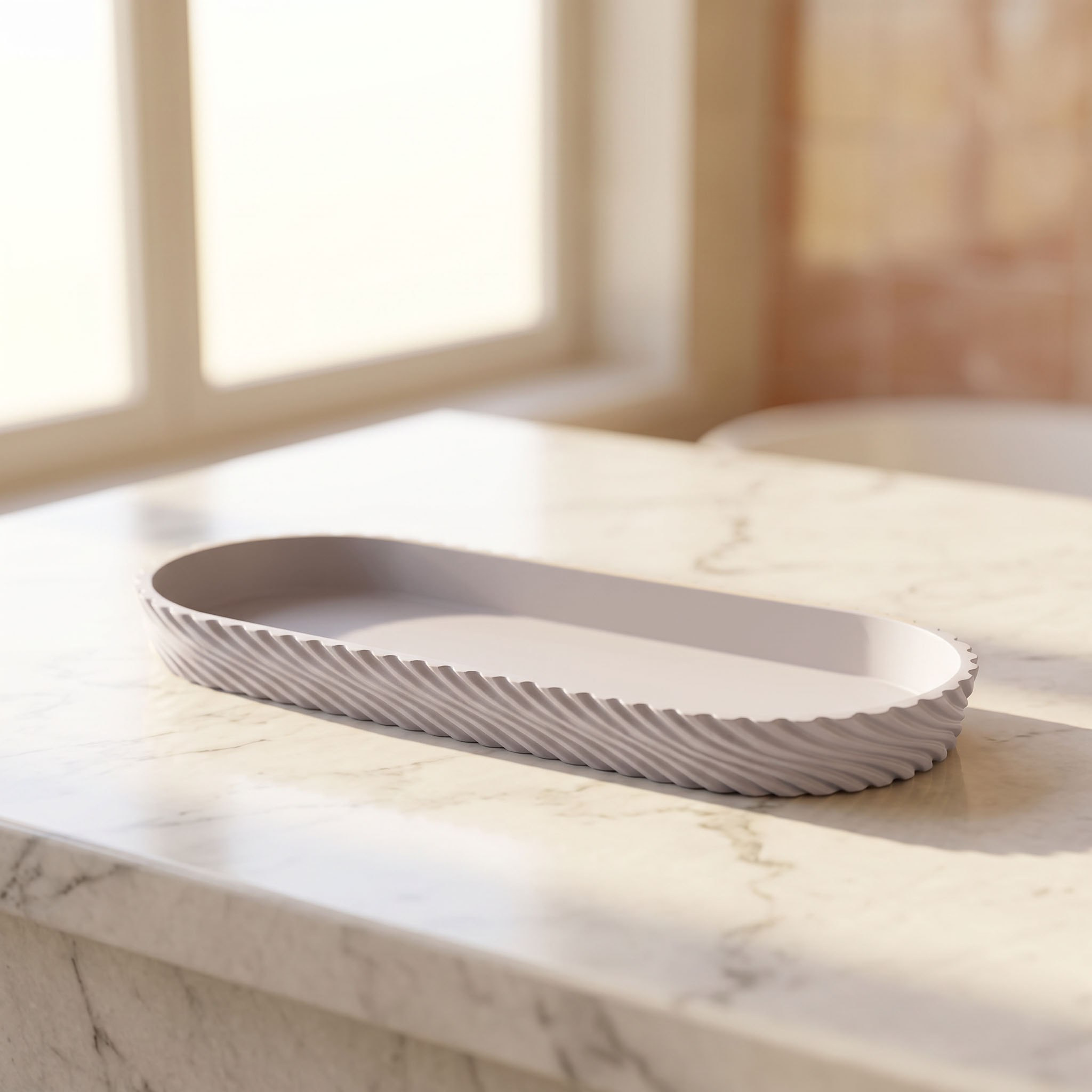 صينية مناشف راتنج من آريا-hbxdecorandfurnishings-bathroomaccessories-bathroomsets-image-1