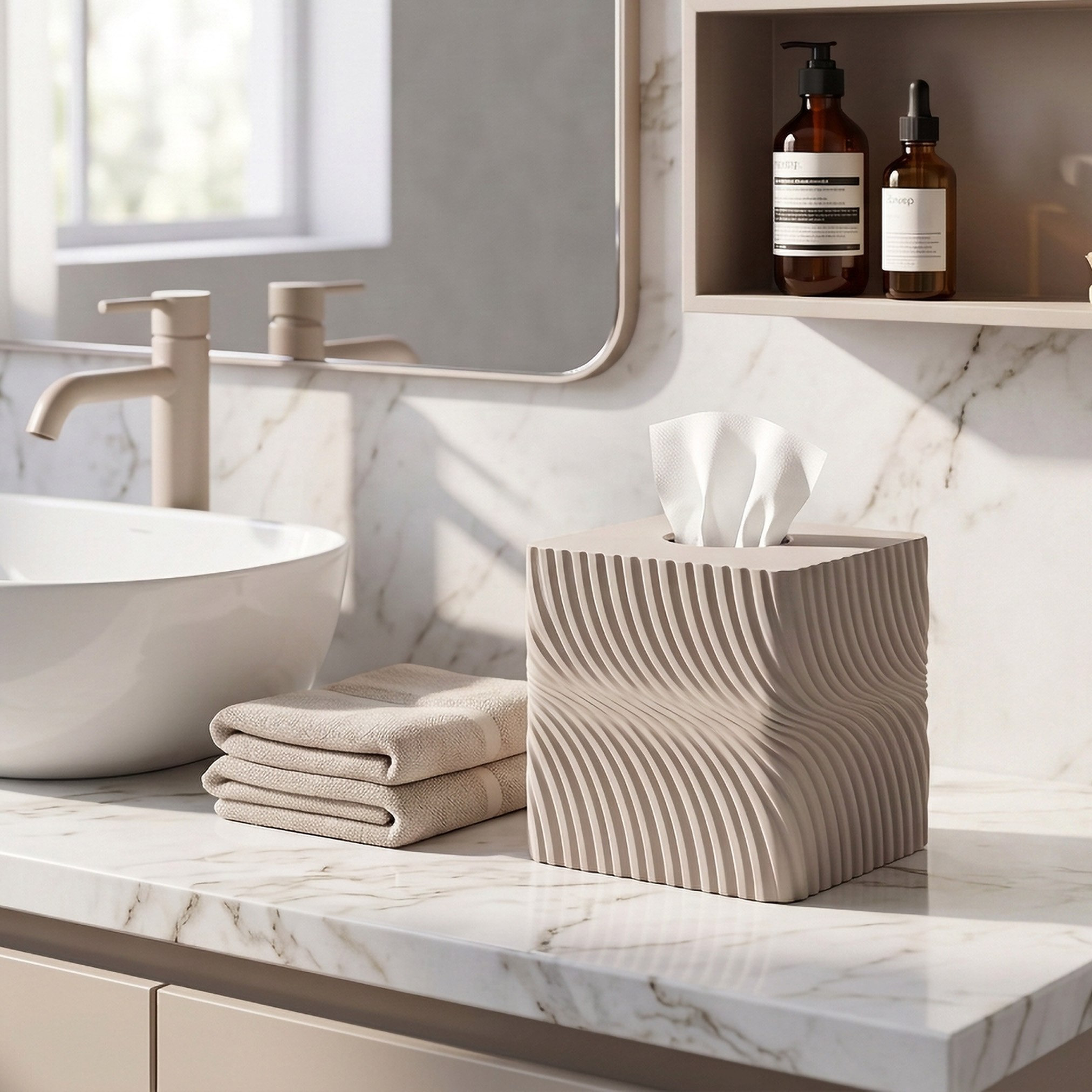 صندوق مناديل من الراتنج من أراي-hbxhomeware-bathandlaundry-tissueboxesandcottonjars-image-4