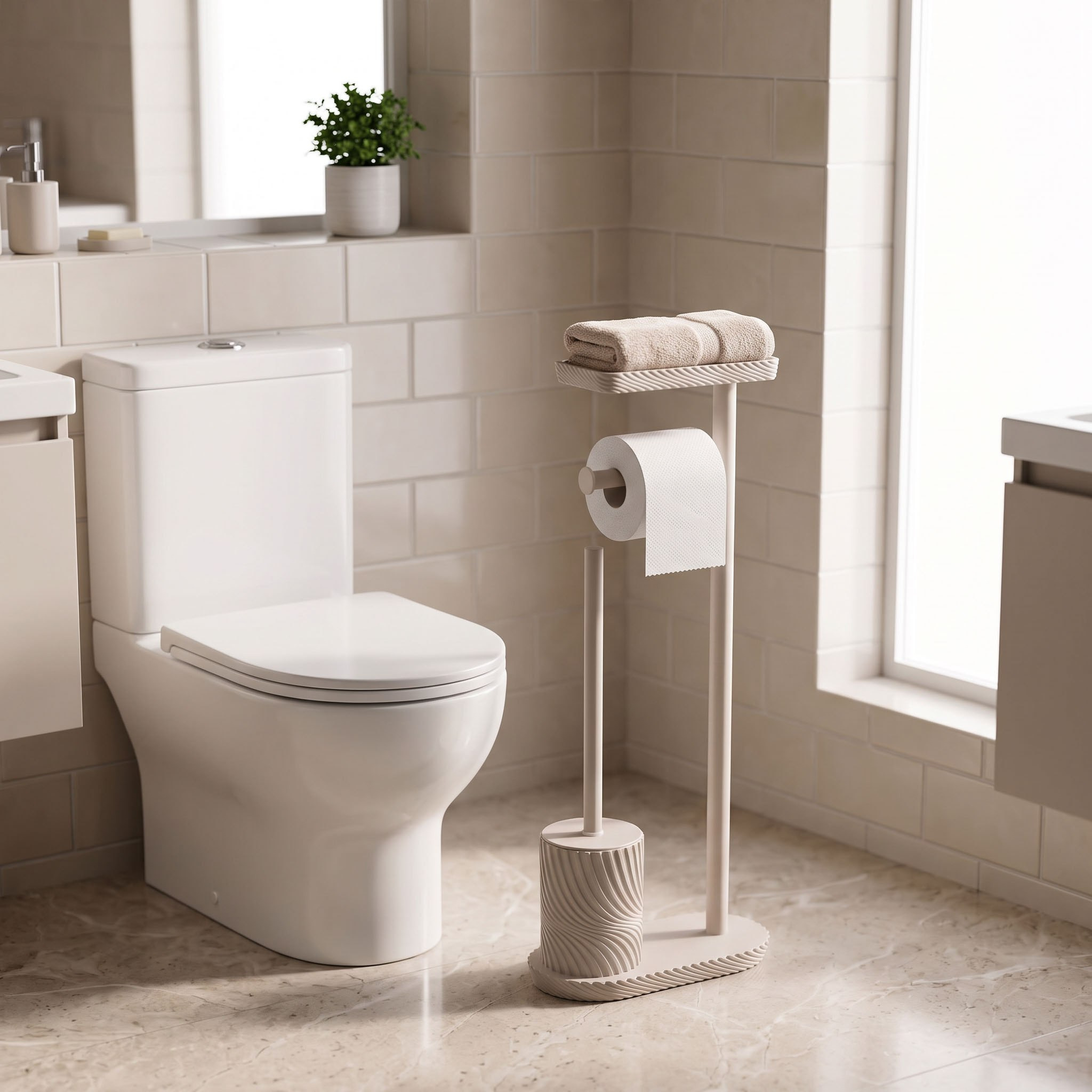 حامل مناديل وفرشاة مرحاض راتنج من آريا-hbxbathroom-laundry-cleaningaccessories-image-4