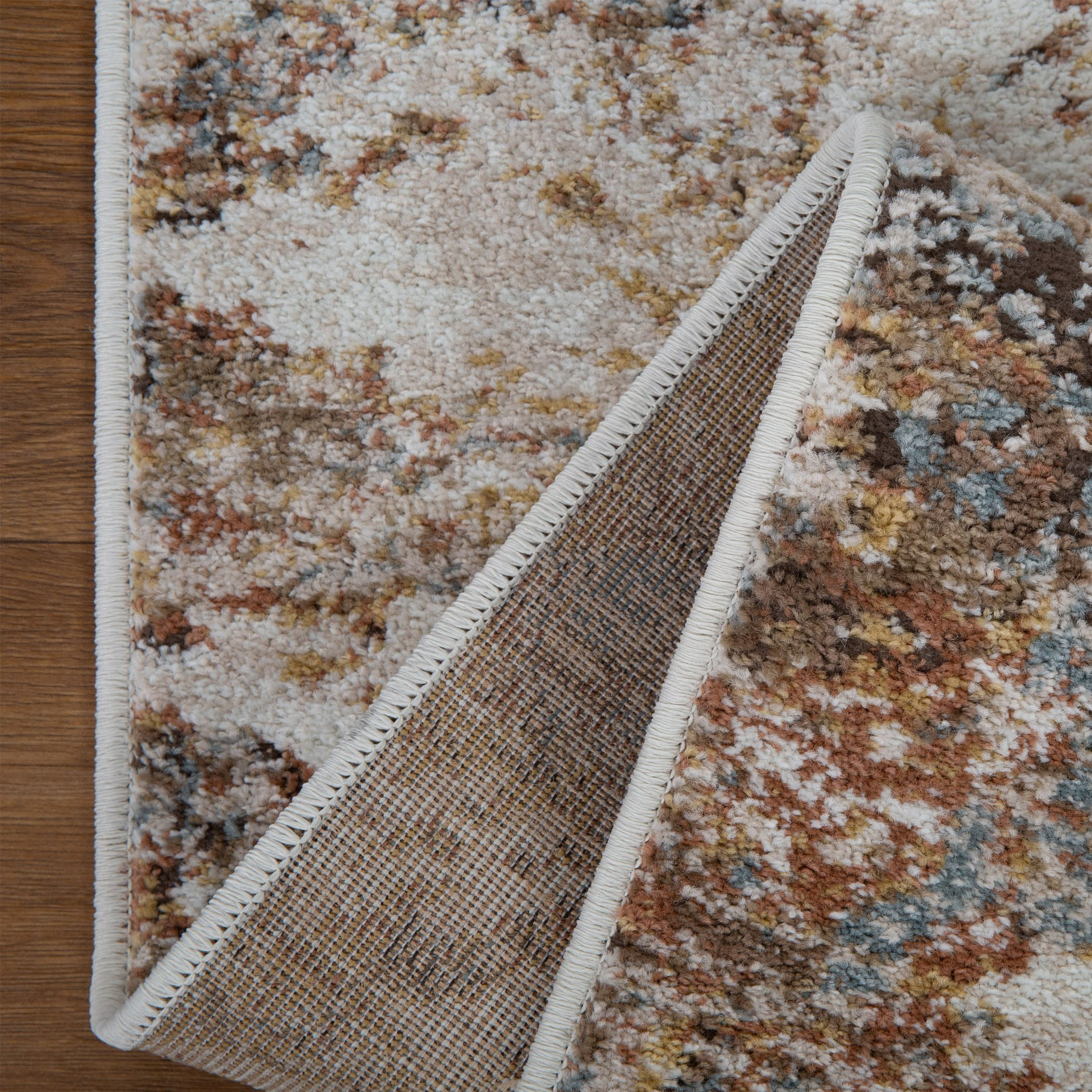Dolce Alisha Stain Resistant Polypropylene Rug - 80x300 cm-hbxdecorandfurnishings-floorcoverings-rugs-image-2