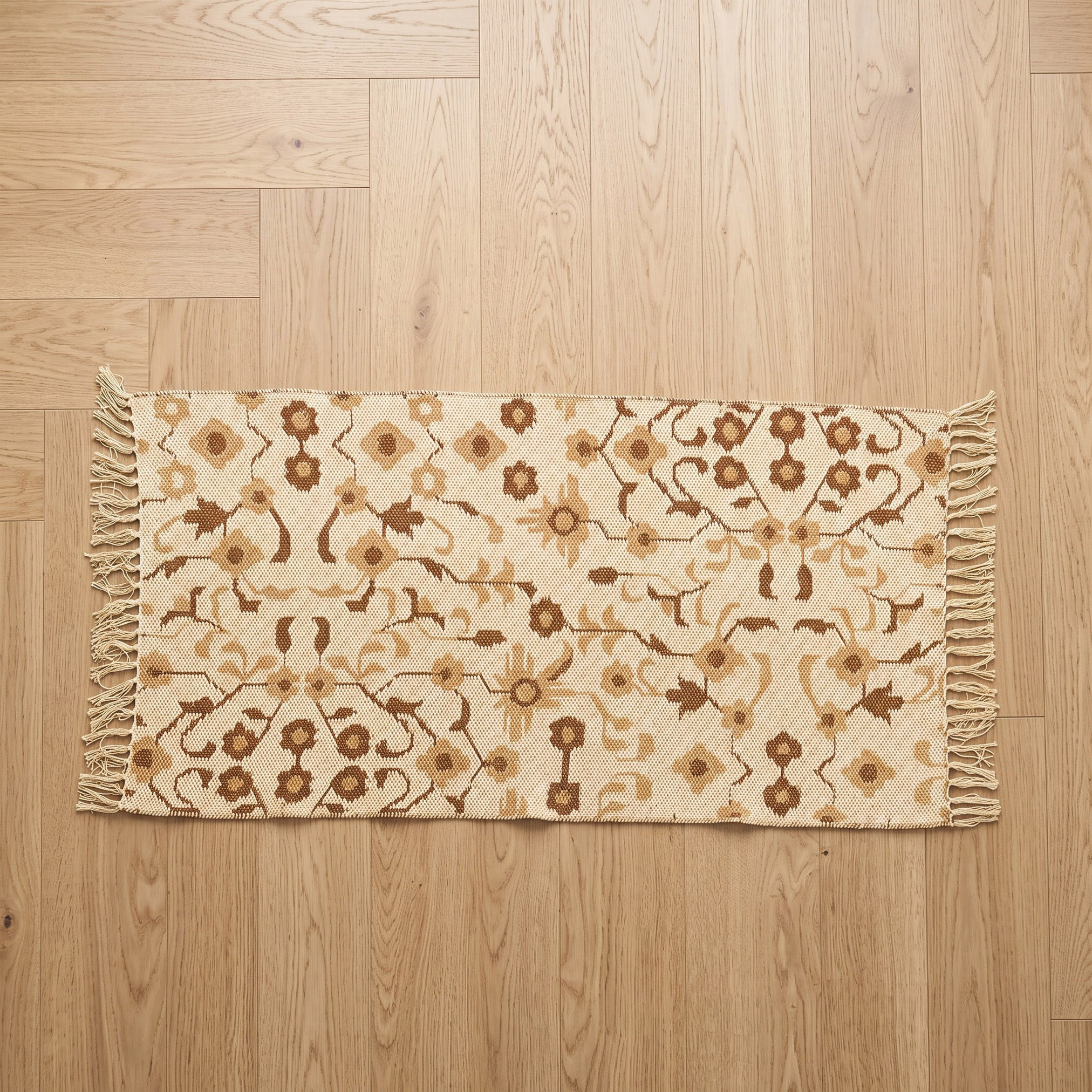 Azura Siro Woven Dhurrie - 80x150 cm-hbxdecorandfurnishings-floorcoverings-rugs-image-1