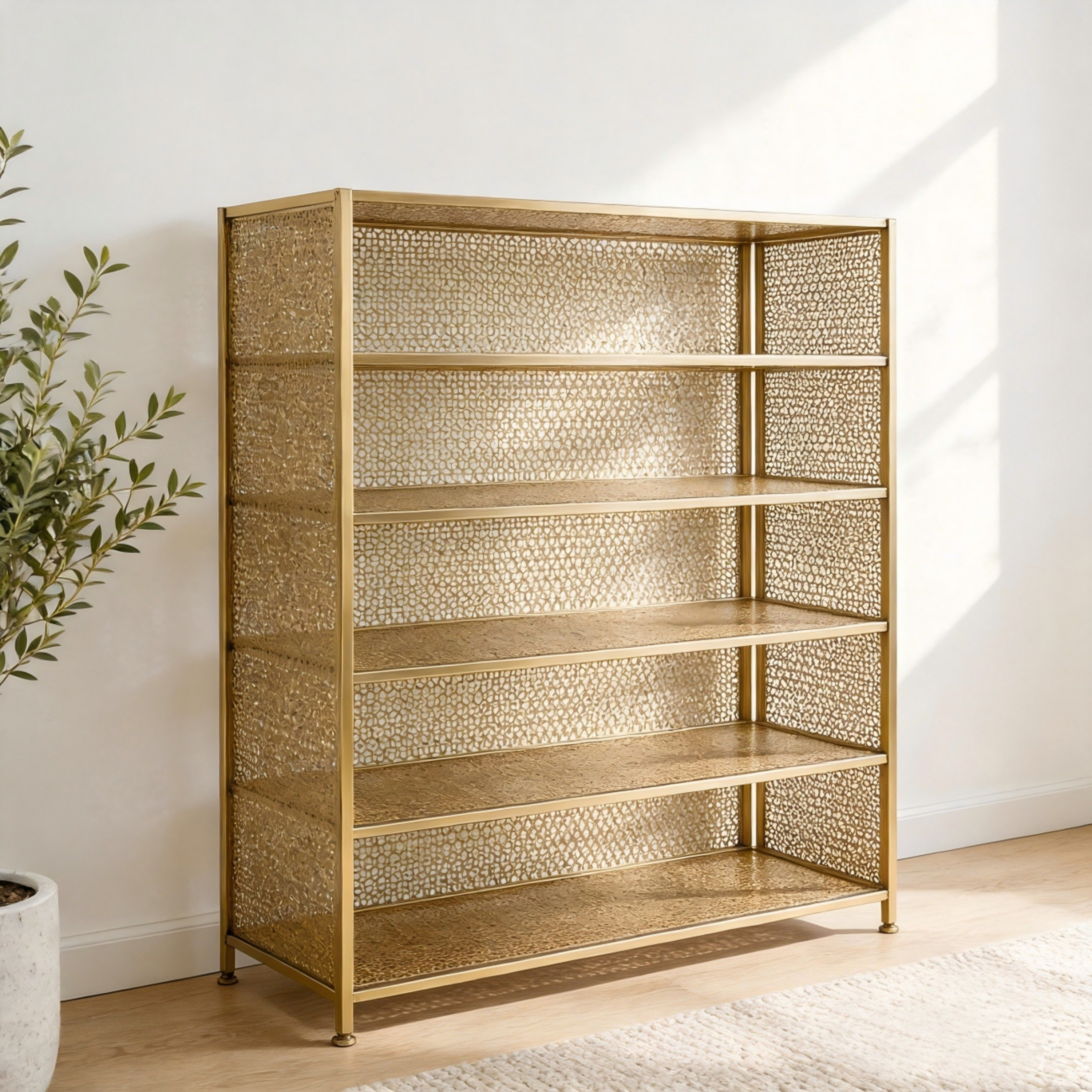 Vivian 5-Tier Shoe Rack - 90x35x80 cm-hbxbedroom-shoecabinetsandracks-image-3