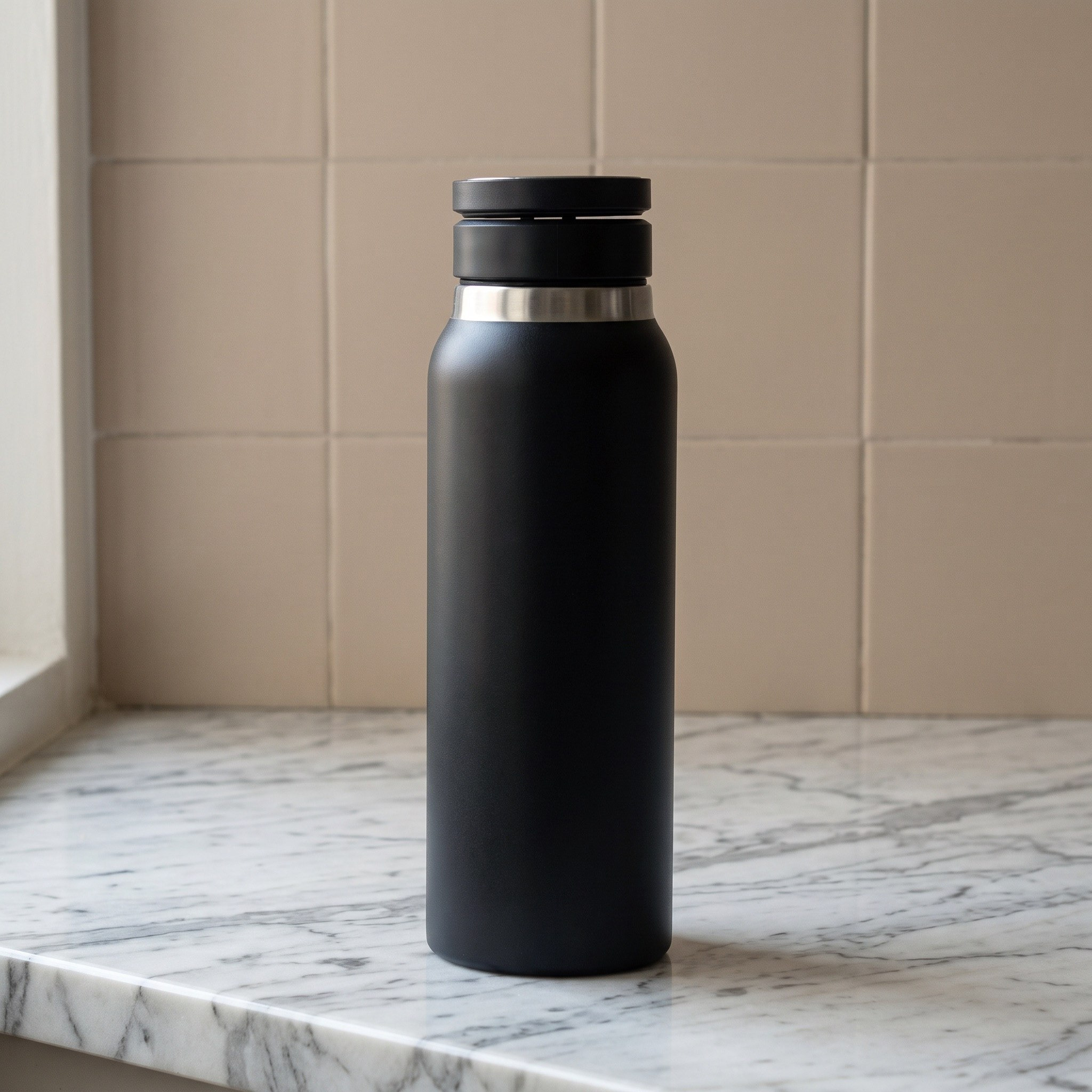 قارورة فولاذ بجدار مزدوج مع حامل هاتف محمول من كاري - 700 مل-hbxhomeware-hbxkitchen-image-1
