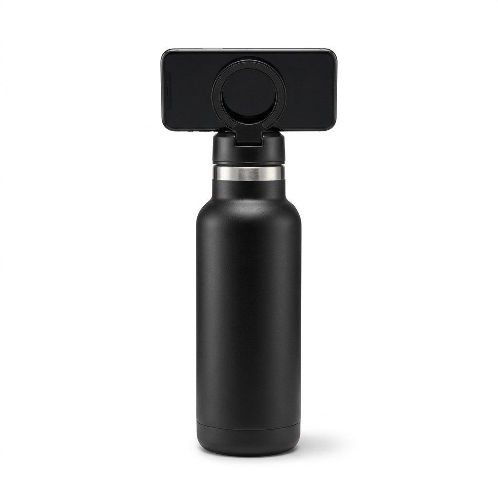 قارورة فولاذ بجدار مزدوج مع حامل هاتف محمول من كاري - 700 مل-hbxhomeware-hbxkitchen-image-5