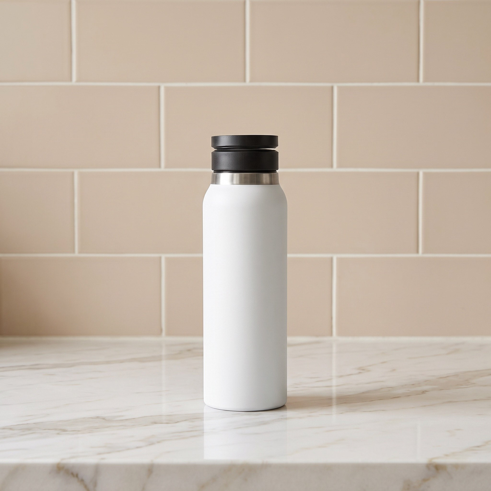 Karry Steel Double Wall Flask Bottle with Mobile Holder - 700 ml-hbxhomeware-hbxkitchen-image-1