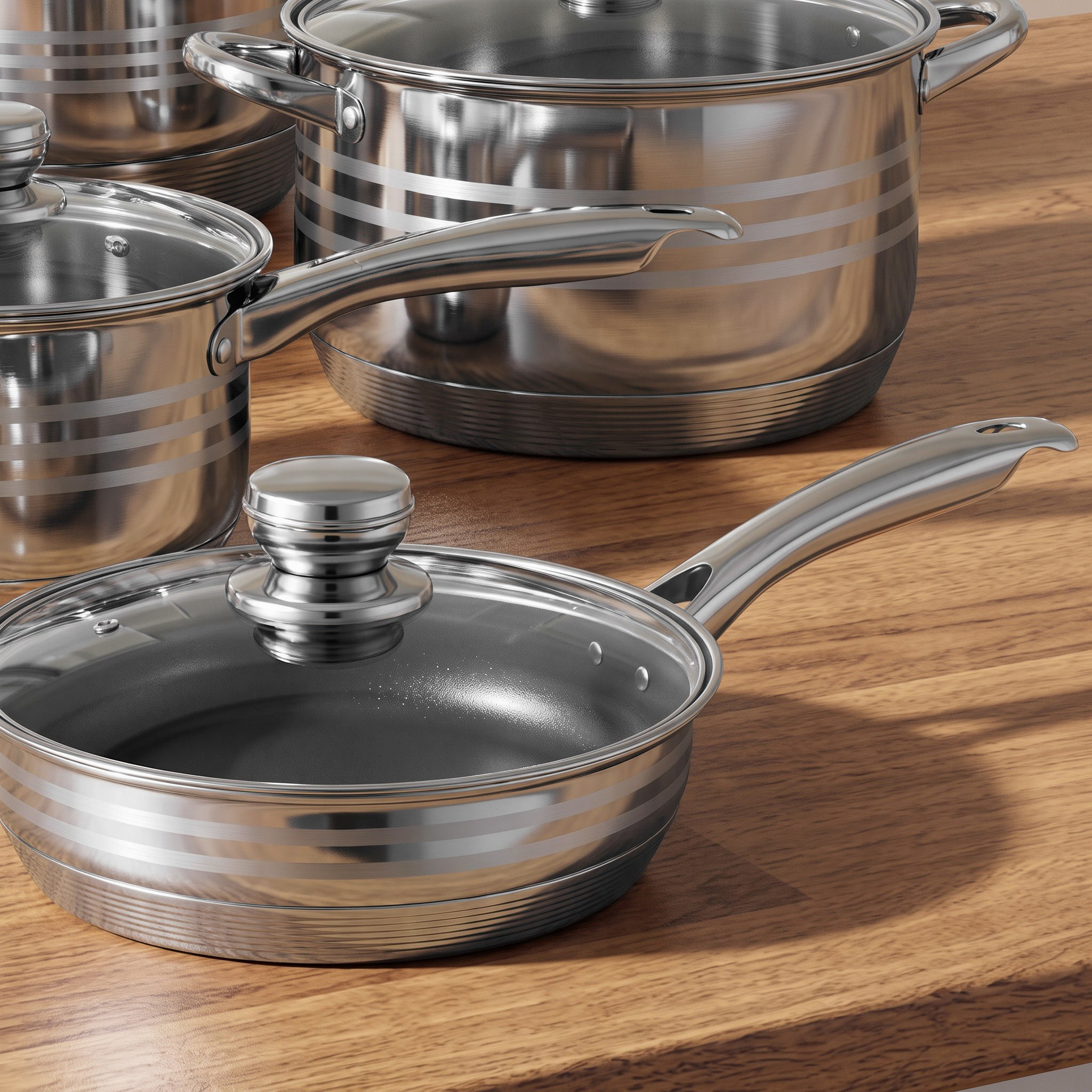 Stilo 12-Piece Stainless Steel Cookware Set-hbxkitchen-kitchenware-foodpreparation-image-3