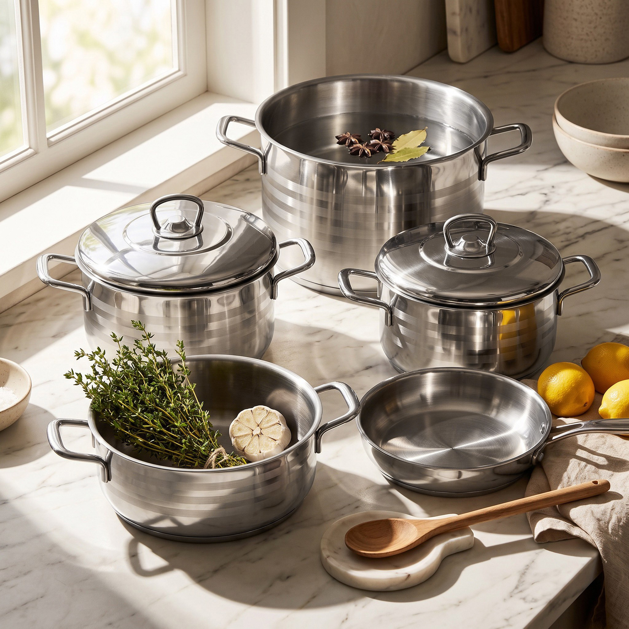 Covara 9-Piece Stainless Steel Cookware Set-hbxkitchen-kitchenware-foodpreparation-image-4