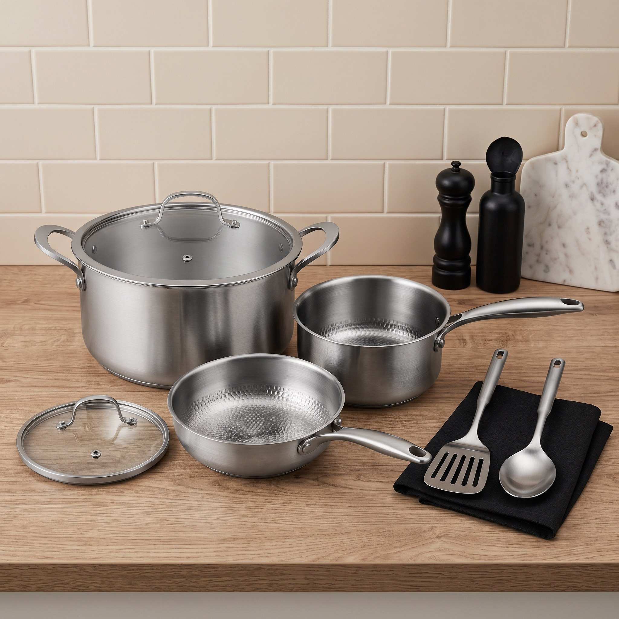 Covara 7-Piece Stainless Steel Tri Ply Cookware Set-hbxkitchen-kitchenware-foodpreparation-image-1