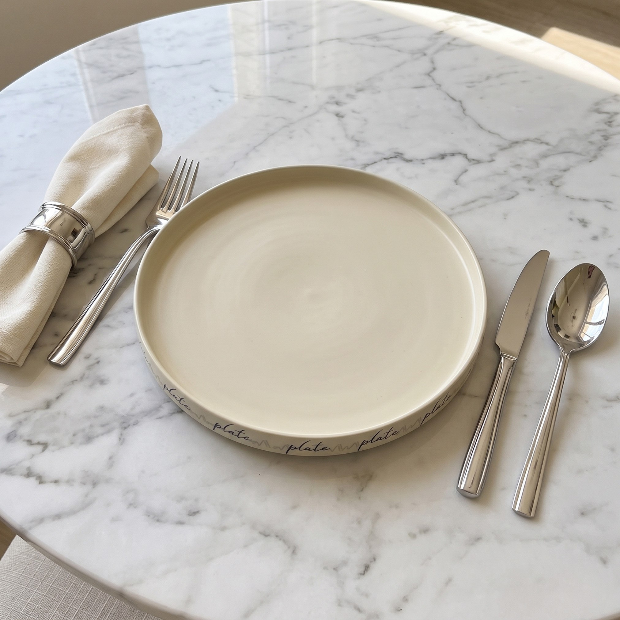 طبق تقديم من ووردسكيب - 26.6 سم-hbxkitchen-serveware-image-1