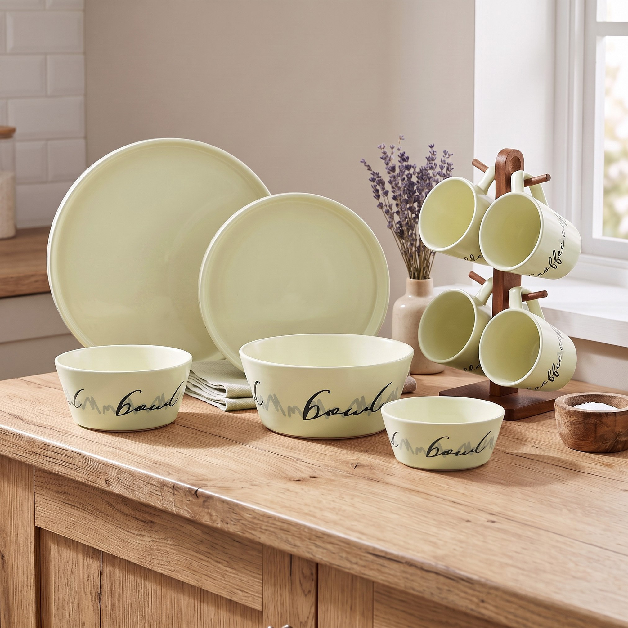Wordscape Pasta Plate - 22 cm-hbxdecorandfurnishings-tabletop-crockery-image-3