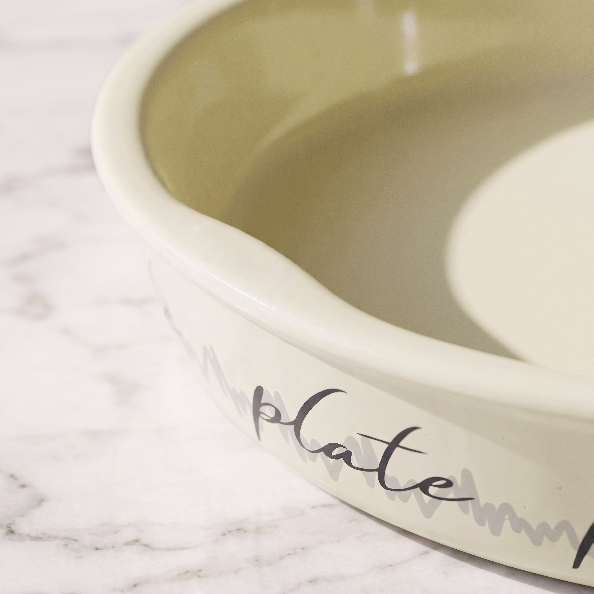 صحن خبز بيضاوي من ووردسكيب - 27 سم-hbxkitchen-bakeware-image-2