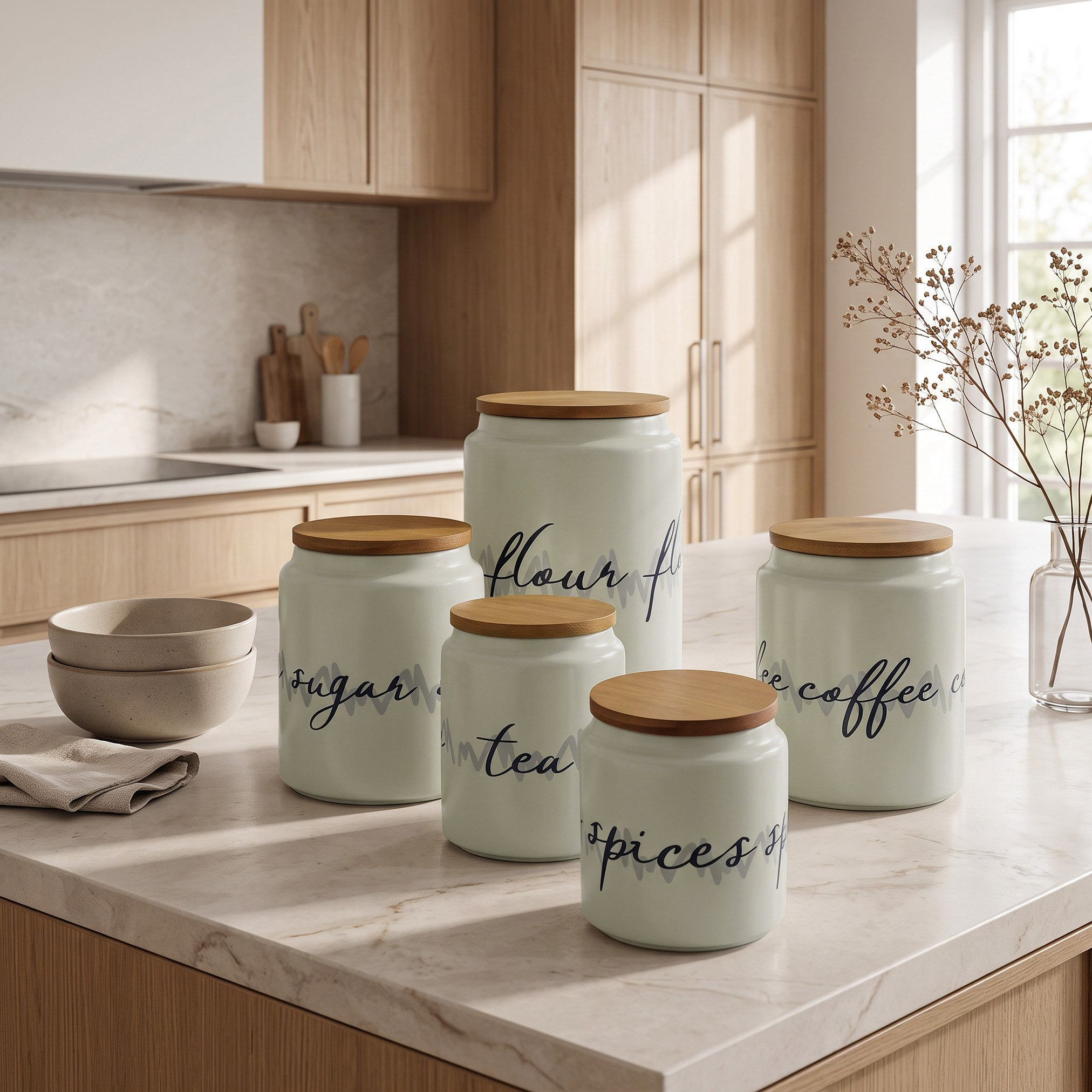 Wordscape Tea Jar - 15 cm-hbxhomeware-kitchenware-containersandjars-image-4