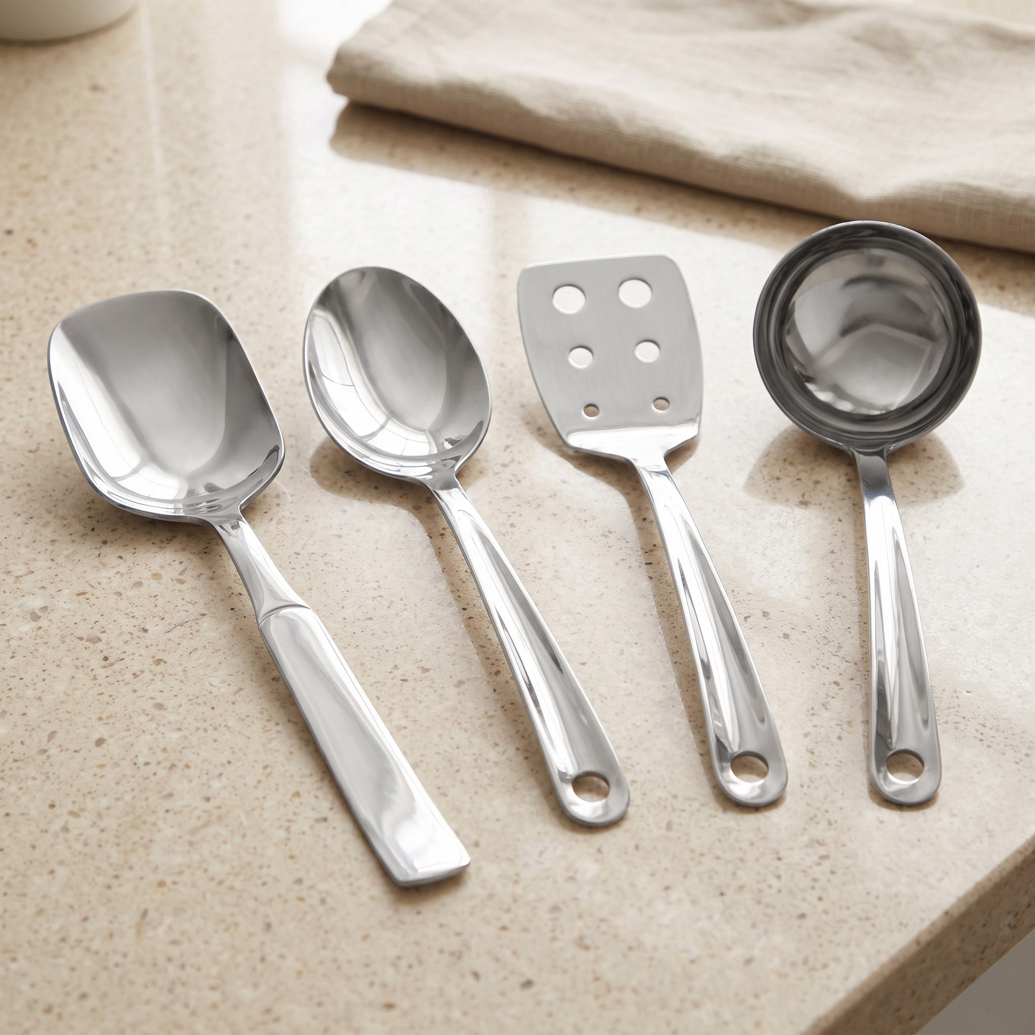 Stilo Square Serving Spoon - 25.4 cm-hbxkitchen-kitchenware-kitchenaccessories-image-3
