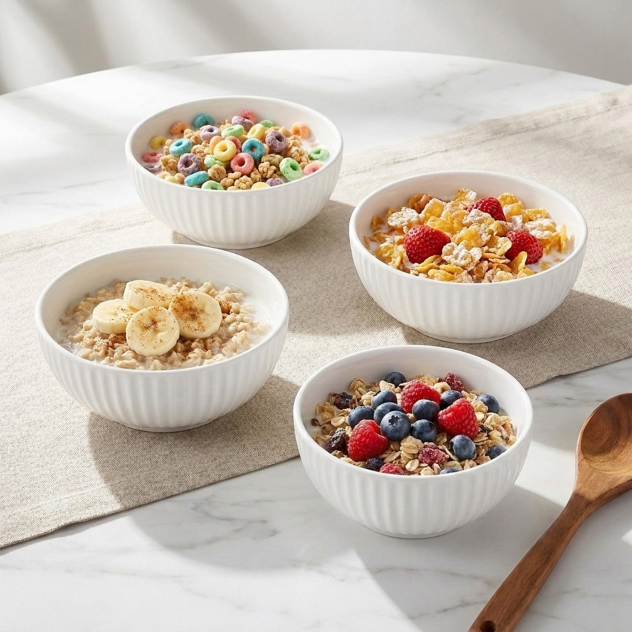Luster 4-Piece Embossed Cereal Bowl Set - 15 cm-PROMO_HB_SA_SETFOR1299_270826-image-1