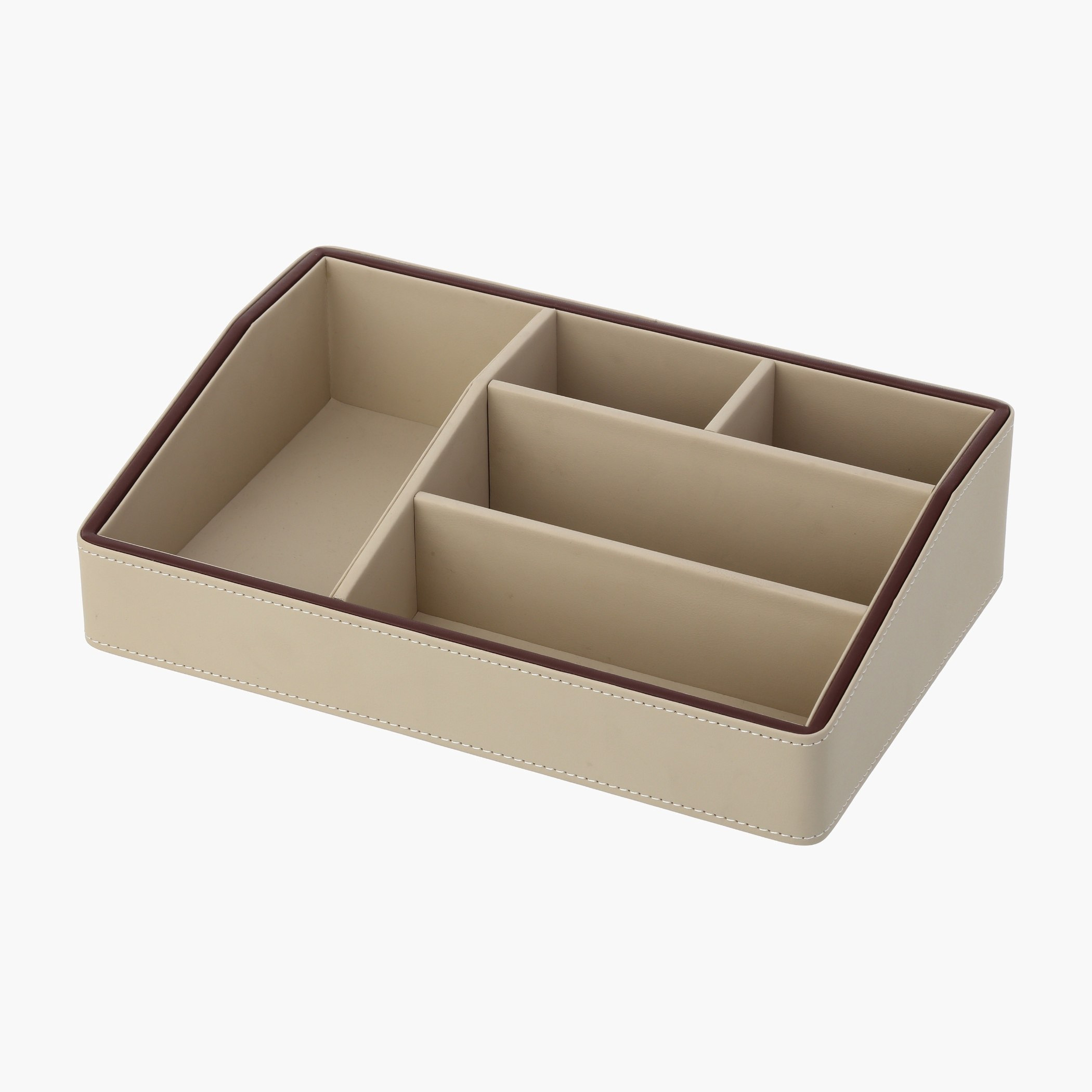 منظم مكياج بـ 5 أقسام من أورا -  32.4x21.5x8.2 سم-hbxhomeware-hbxbedroom-image-3