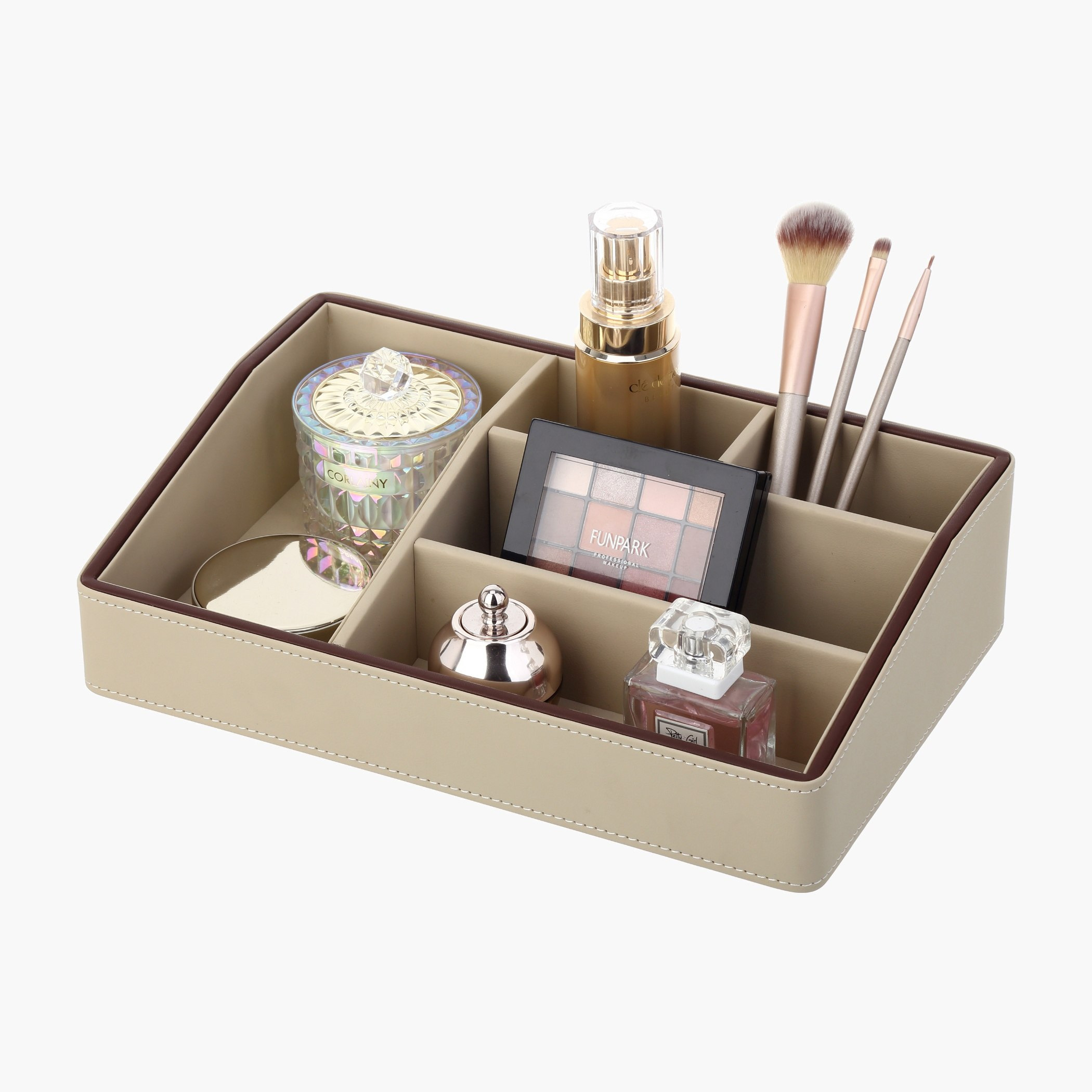منظم مكياج بـ 5 أقسام من أورا -  32.4x21.5x8.2 سم-hbxhomeware-hbxbedroom-image-4