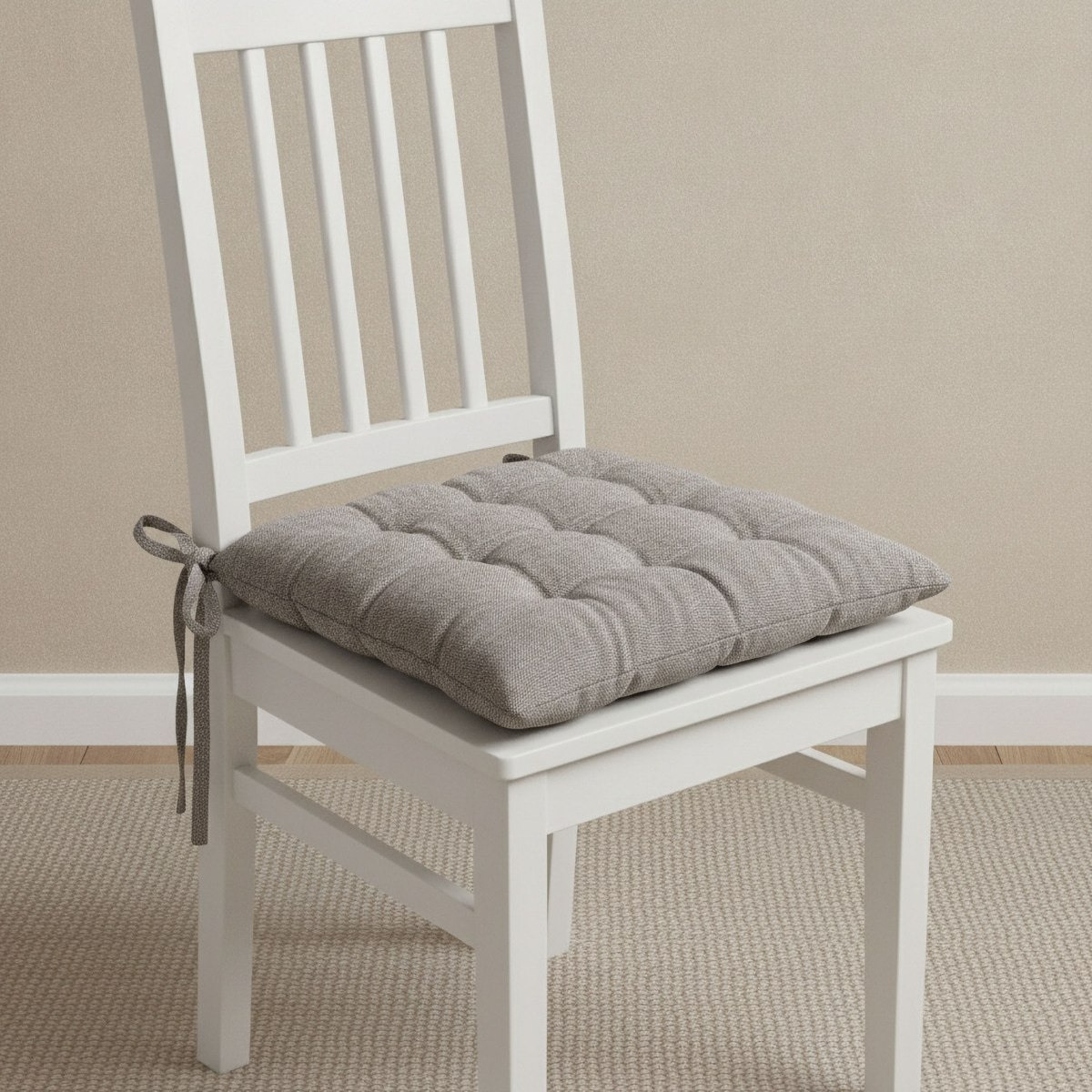 Austin Chambray Chair Pad - 40x40 cm-hbxbedroom-bedding-cushionsandcovers-chairpads-image-1