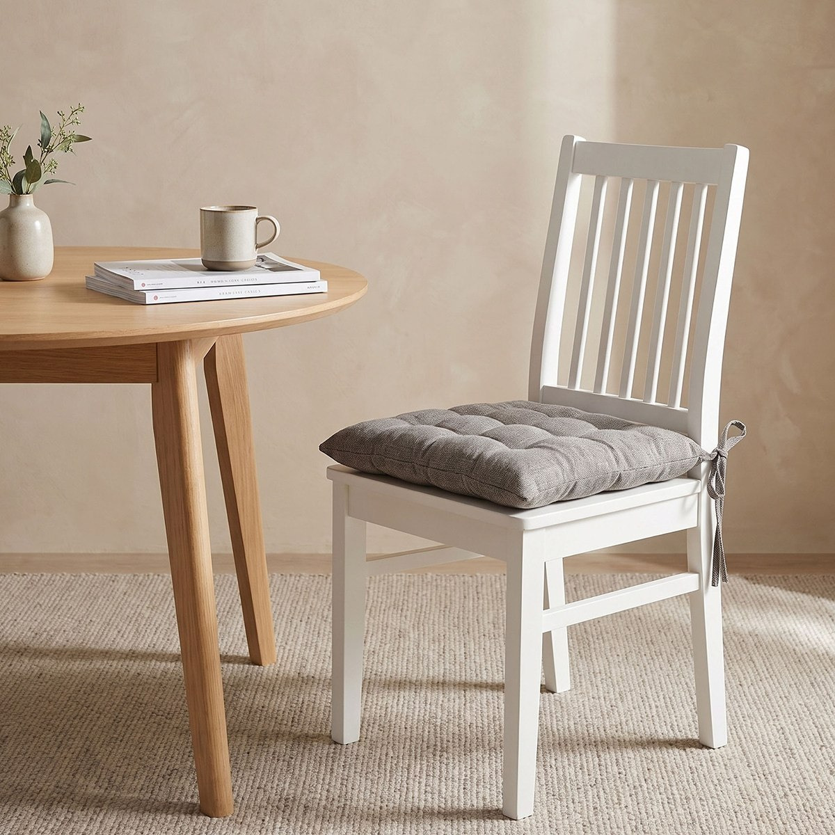 Austin Chambray Chair Pad - 40x40 cm-hbxbedroom-bedding-cushionsandcovers-chairpads-image-4