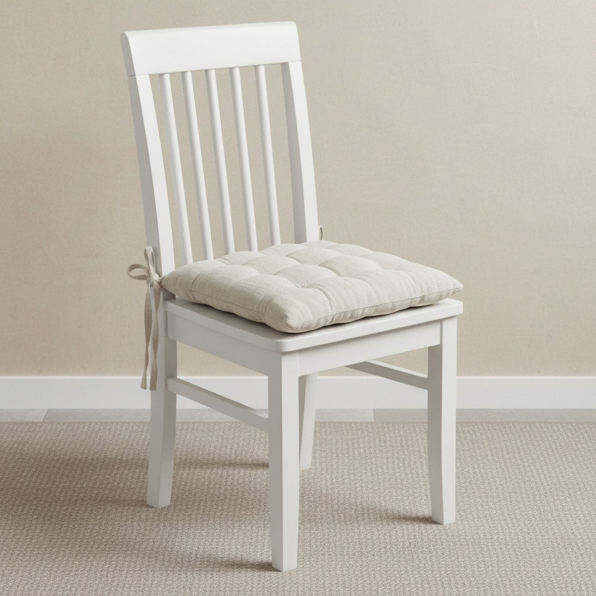 Austin Chambray Chair Pad - 40x40 cm-hbxbedroom-bedding-cushionsandcovers-chairpads-image-1