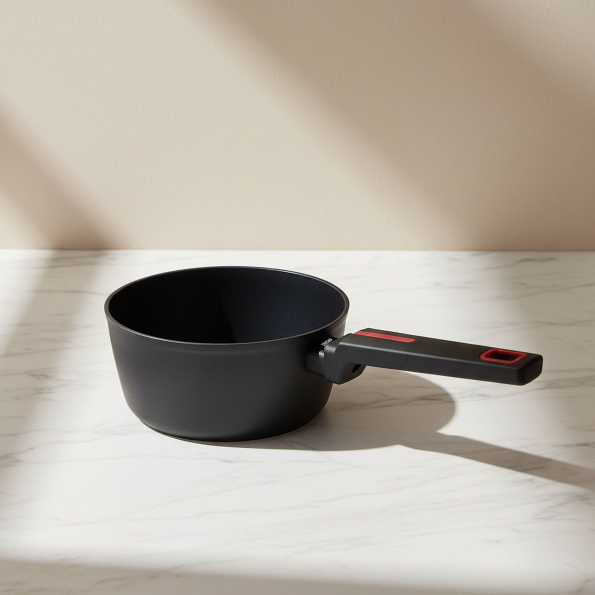 Bakers Secret Red Dot Forged Sauce Pan Without Lid - 18 cm-hbxkitchen-cookware-image-1