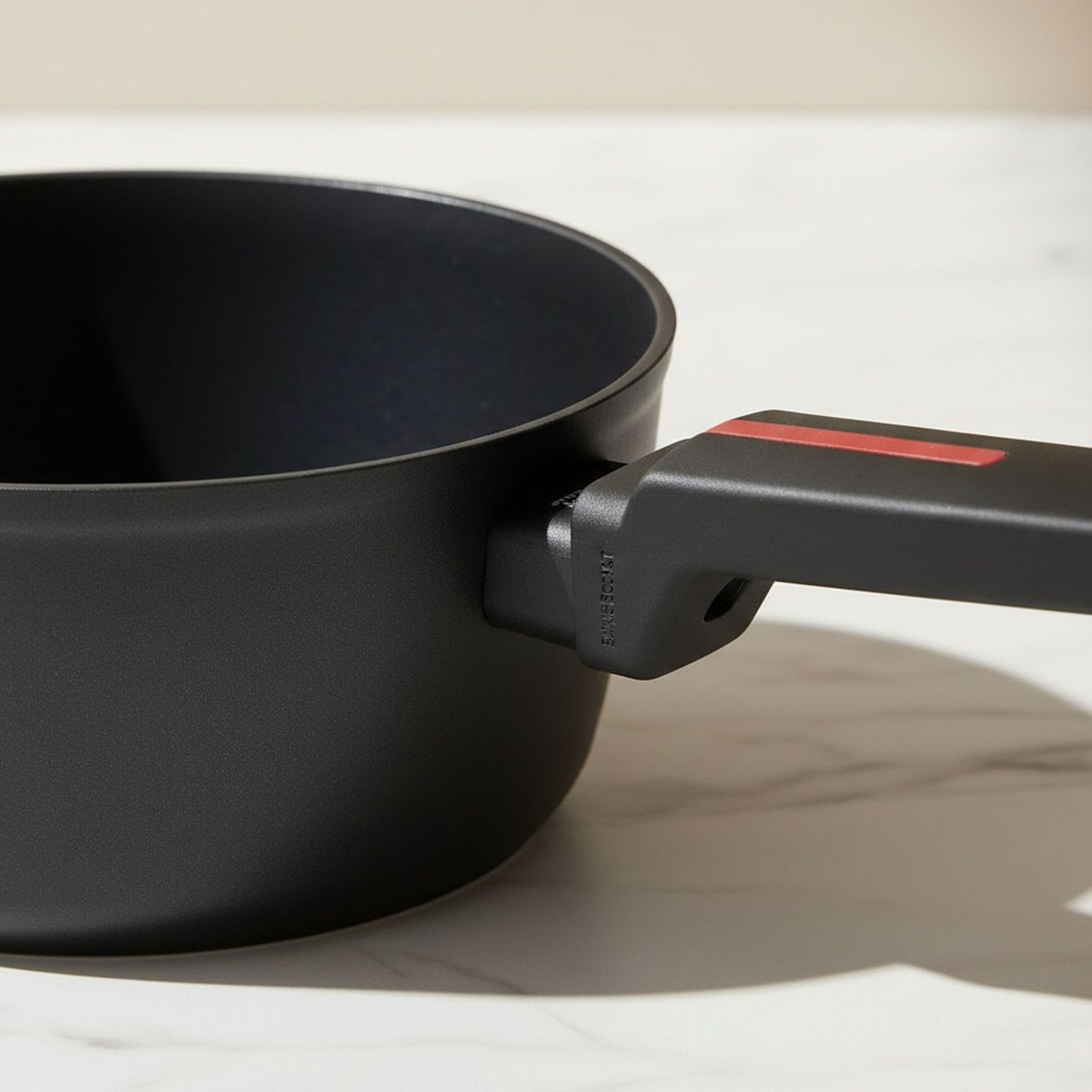 Bakers Secret Red Dot Forged Sauce Pan Without Lid - 18 cm-hbxkitchen-cookware-image-3