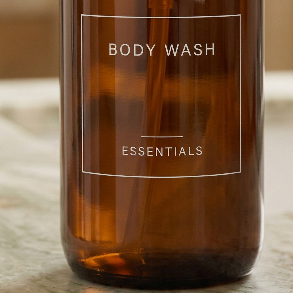 Elite Body Wash Dispenser - 500 ml-hbxdecorandfurnishings-bathroomaccessories-bathroomsets-image-3