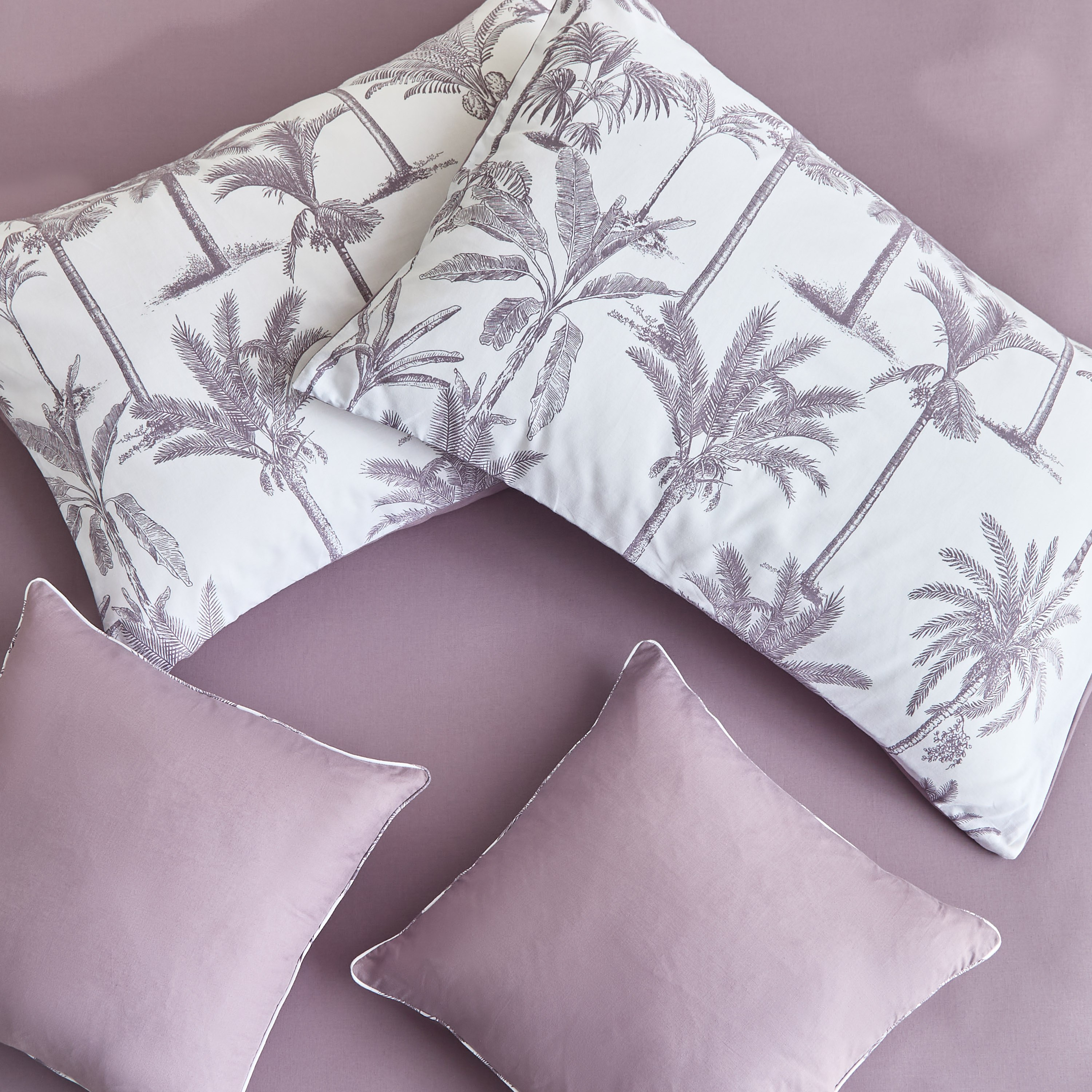 Madison 3-Piece Palm Forest Cotton Printed Twin Comforter Set - 160x220 cm-hbxhomeware-hbxbedroom-image-5