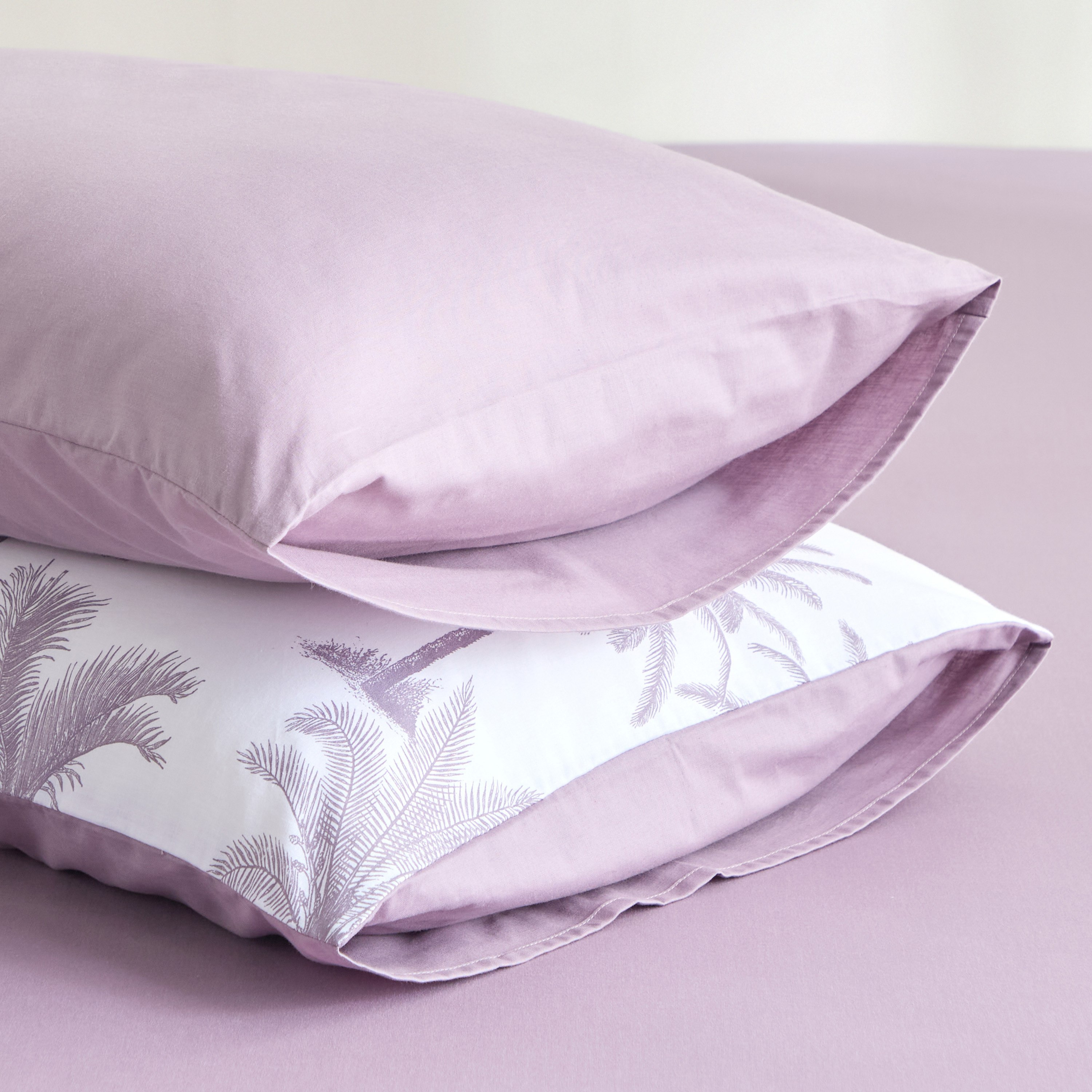 Madison 5-Piece Palm Forest Cotton Printed Super King Comforter Set - 240x240 cm-hbxhomeware-hbxbedroom-image-6