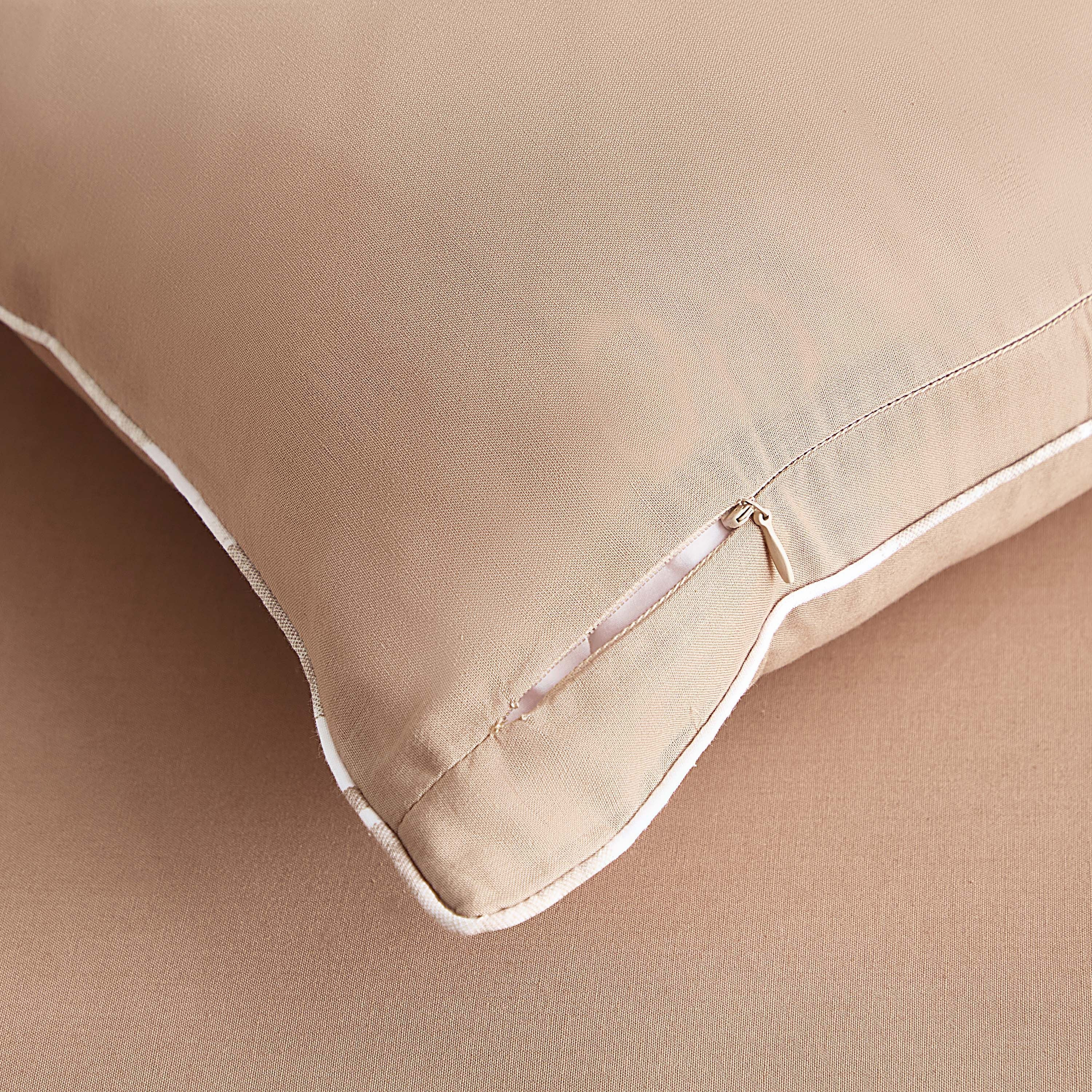 Valencia Mirage Stripe BIAB Printed 5-Piece Cotton Twin Comforter Set - 160x220 cm-hbxhomeware-hbxbedroom-image-7