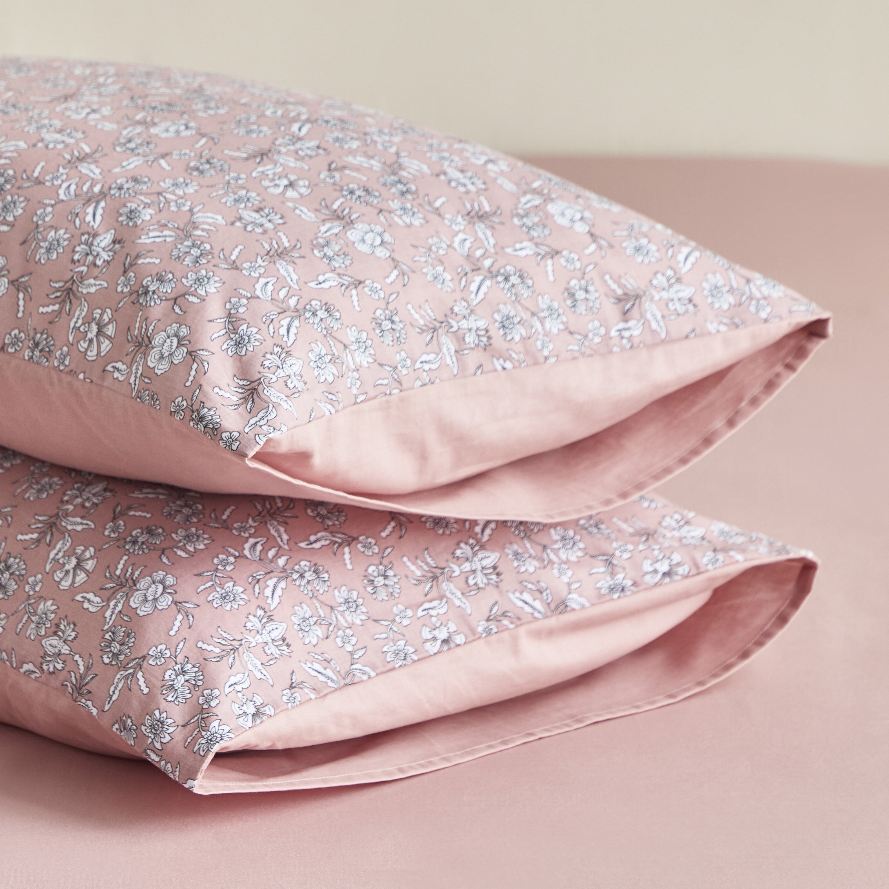 Valencia 7-Piece Block Flora BIAB Printed Cotton King Comforter Set - 220x240 cm-hbxhomeware-hbxbedroom-image-6
