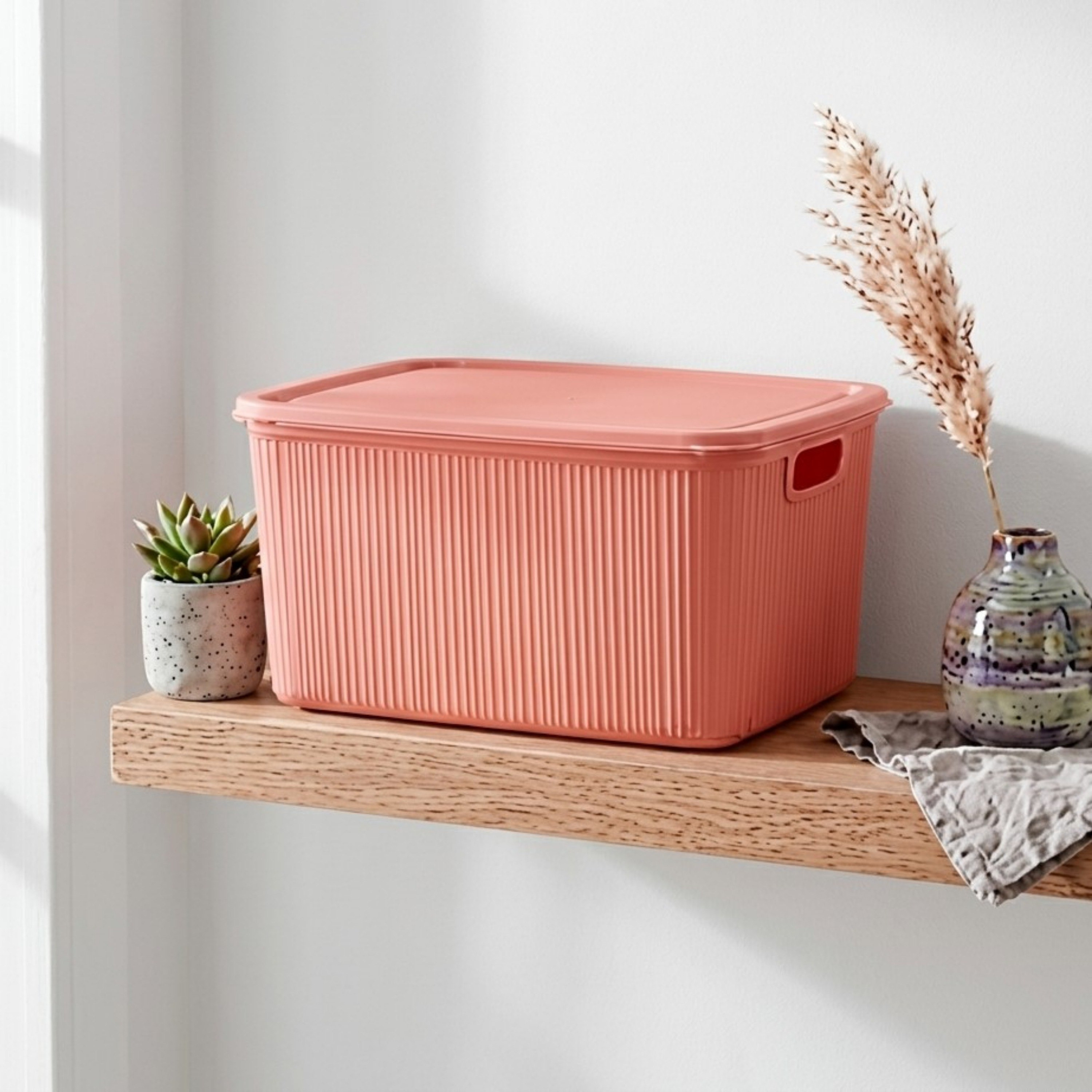Jean Storage Basket with Lid - 34.5x64x48 cm-hbxhomeware-kidsessentials-kidsorganiser-image-1