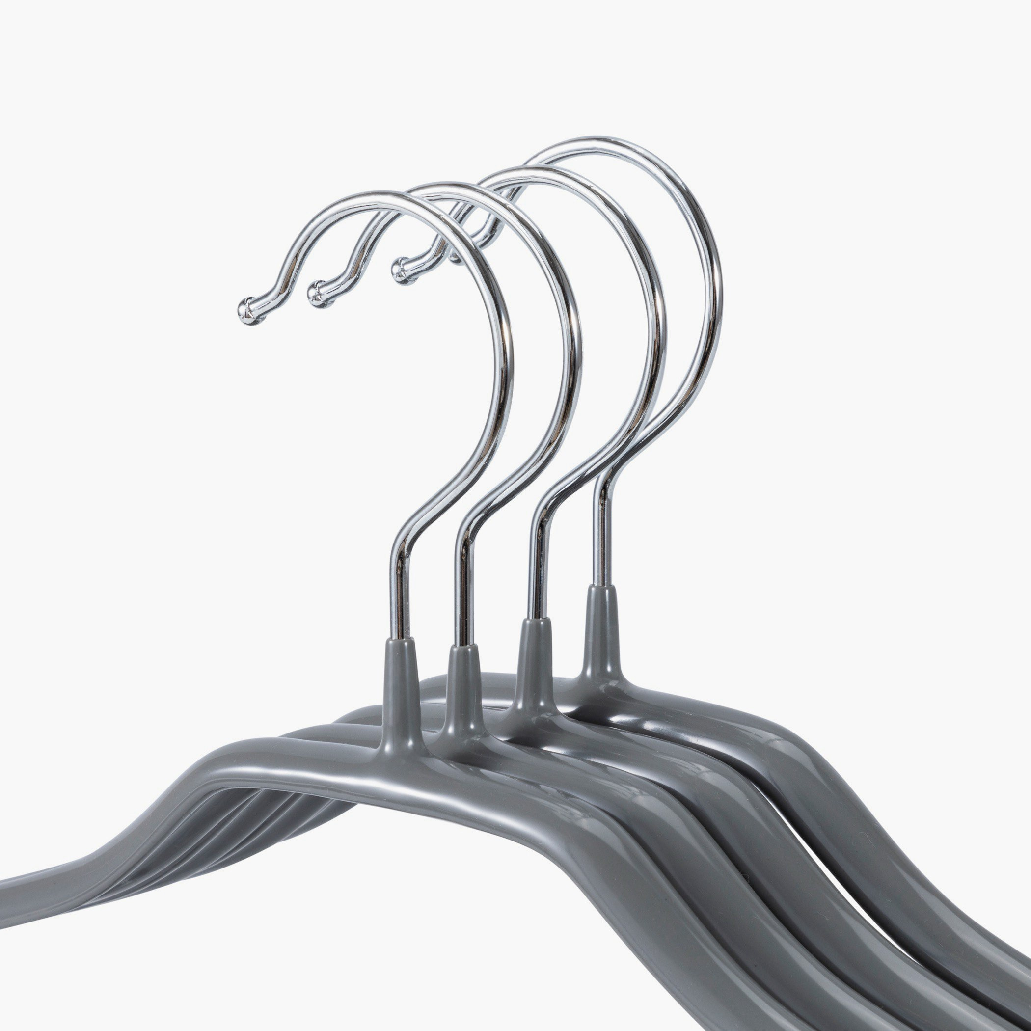 Riza Metal Trouser Hanger with Clips - Set of 4-hbxbedroom-bedroomaccessories-hangers-image-5