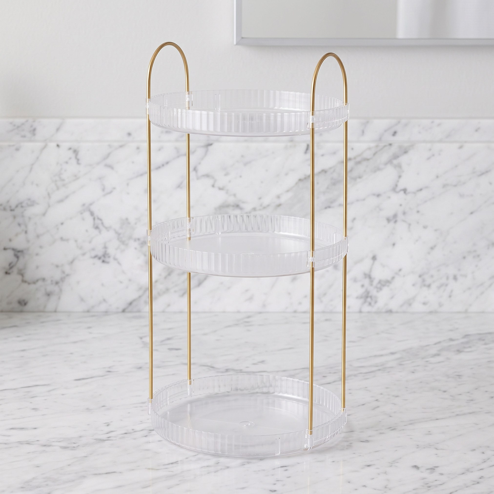 Stria 3-Tier Storage Rack - 25.5x25.5x40 cm-hbxbedroom-bedroomaccessories-bedroomstorage-image-1