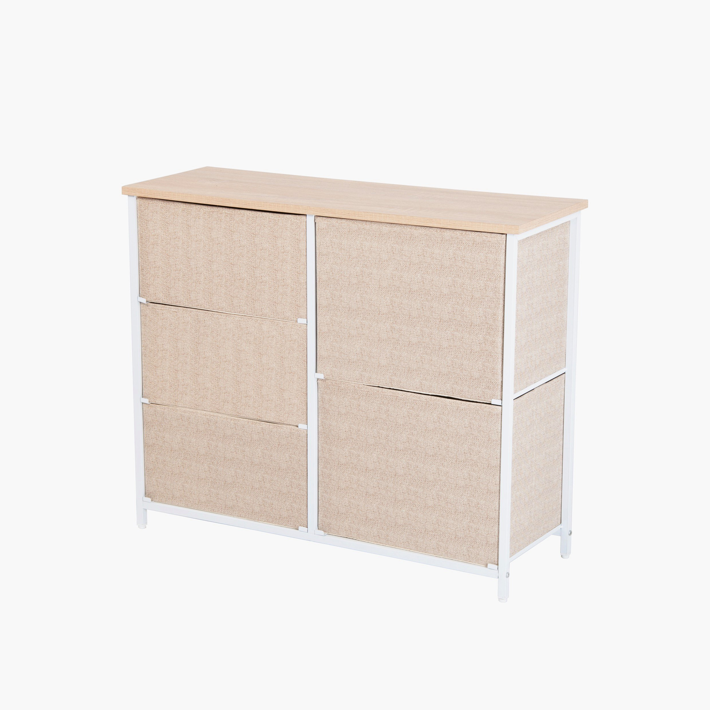 وحدة تخزين بـ 5 من كوفارا أمارا - 85x30x70 سم-hbxbedroom-bedroomaccessories-bedroomstorage-image-5