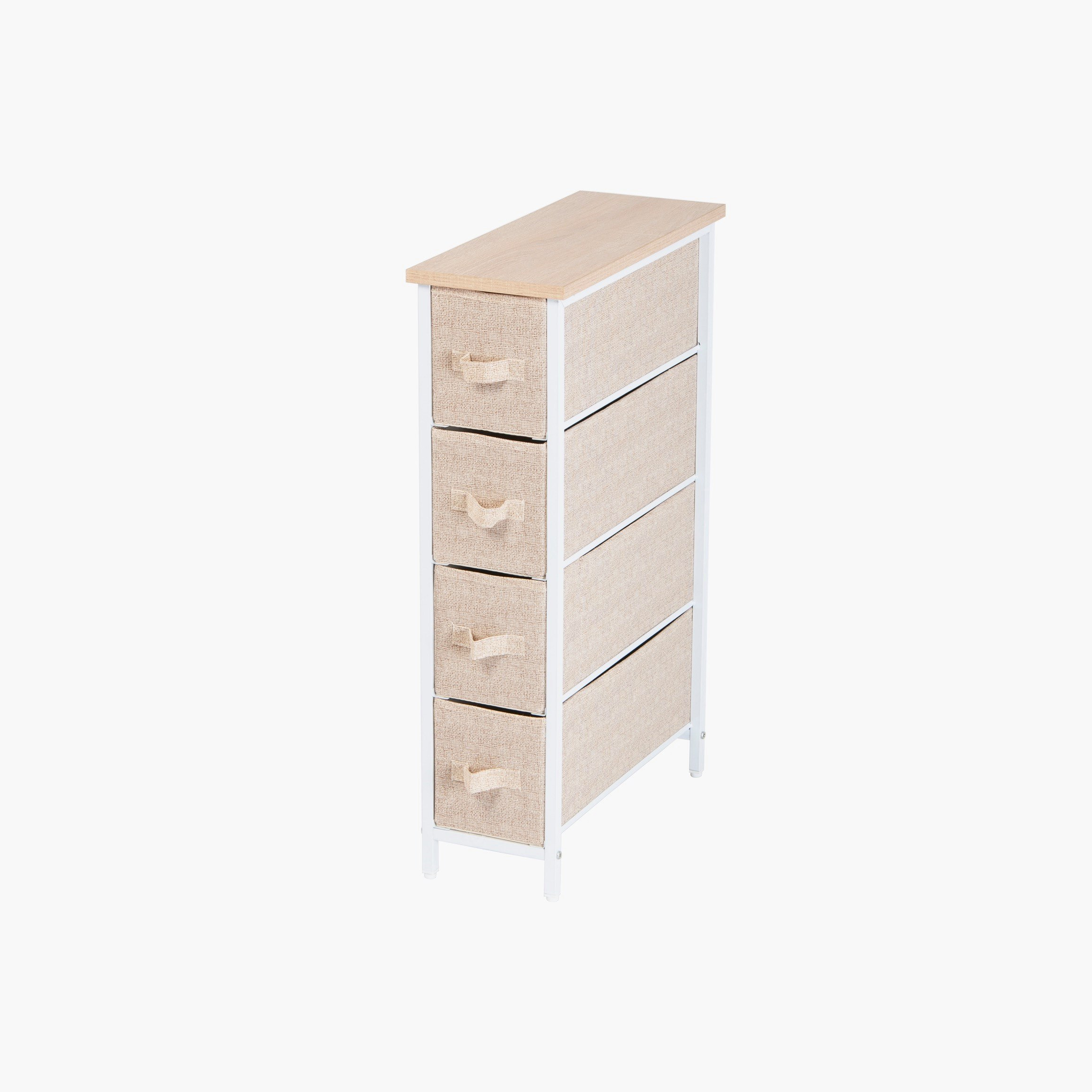 Covara Amara 4-Drawer Storage Shelf - 20x48x75.5 cm-hbxbedroom-bedroomaccessories-bedroomstorage-image-2