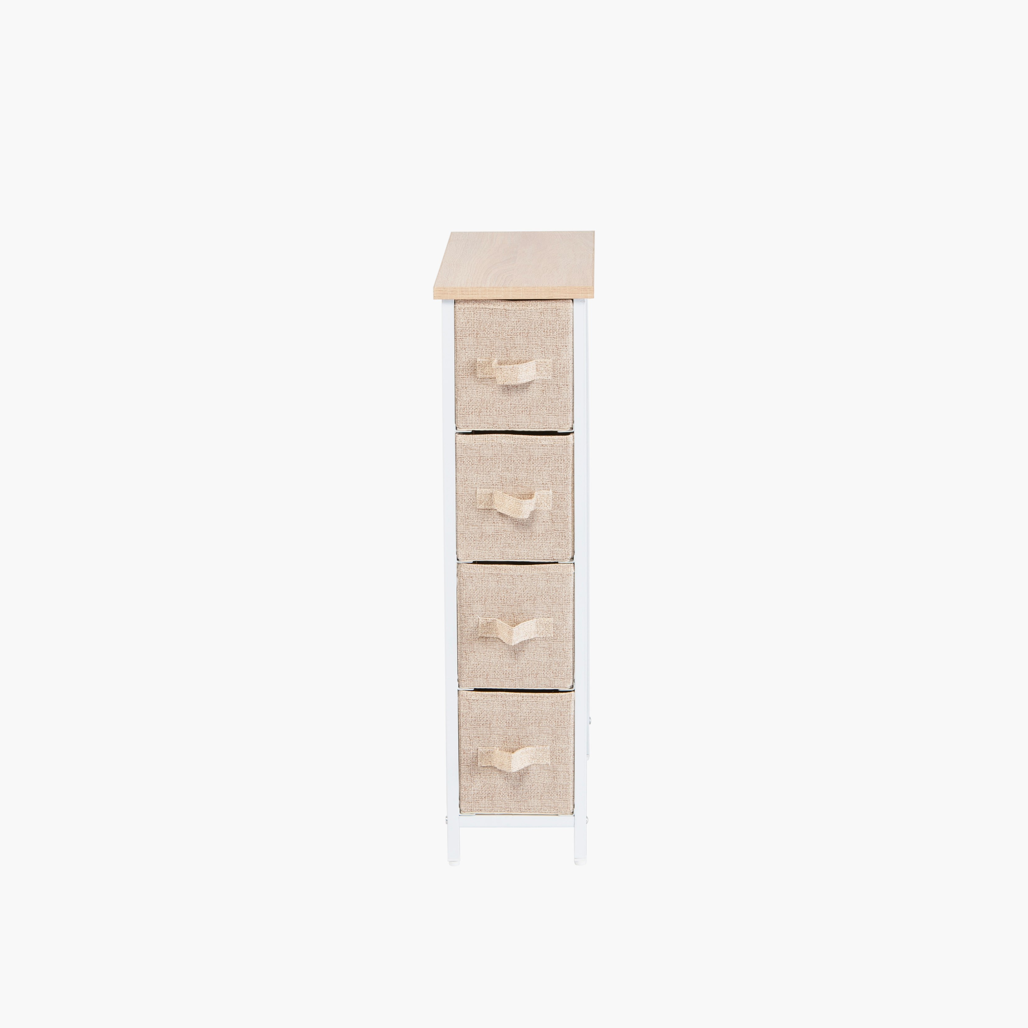 Covara Amara 4-Drawer Storage Shelf - 20x48x75.5 cm-hbxbedroom-bedroomaccessories-bedroomstorage-image-3