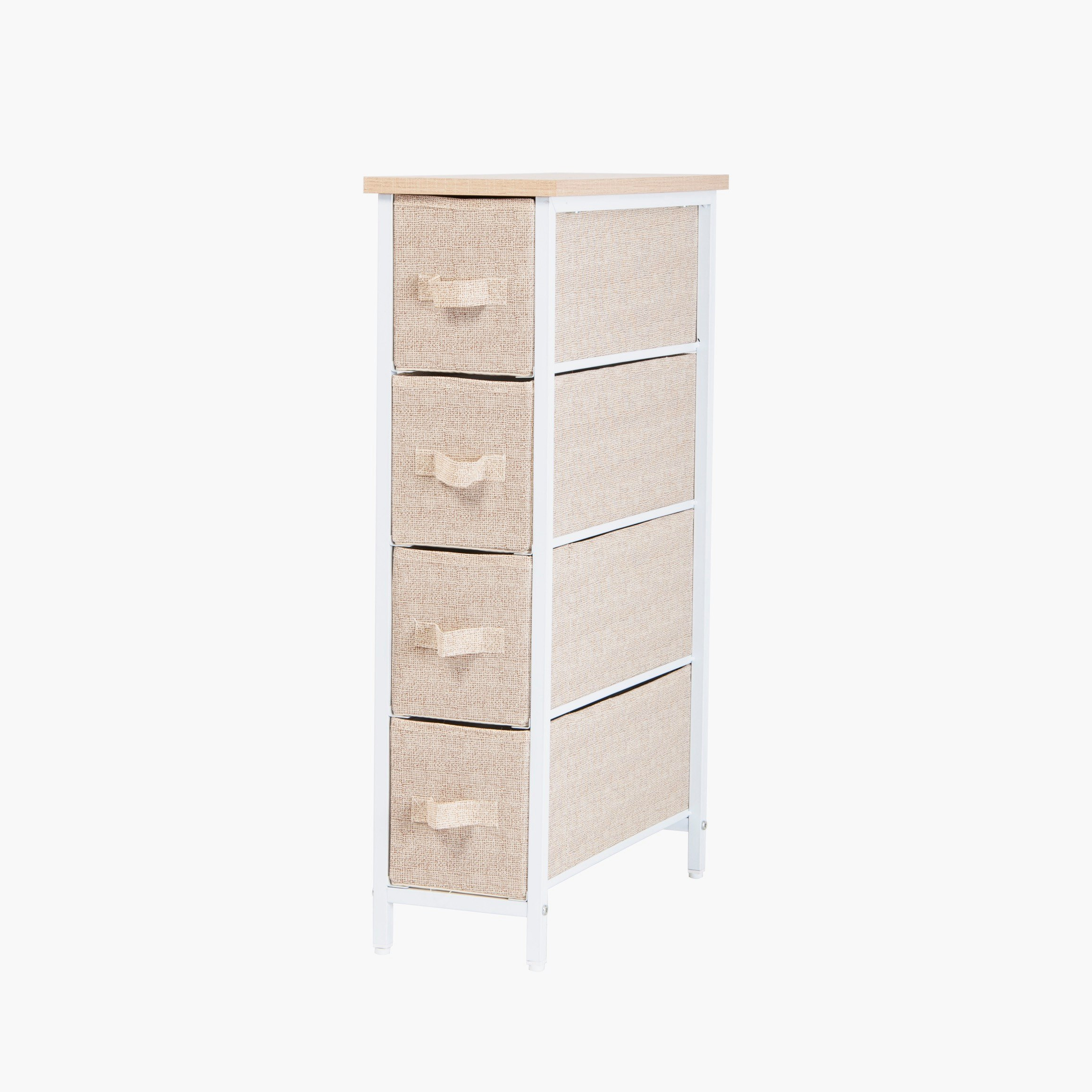 Covara Amara 4-Drawer Storage Shelf - 20x48x75.5 cm-hbxbedroom-bedroomaccessories-bedroomstorage-image-4