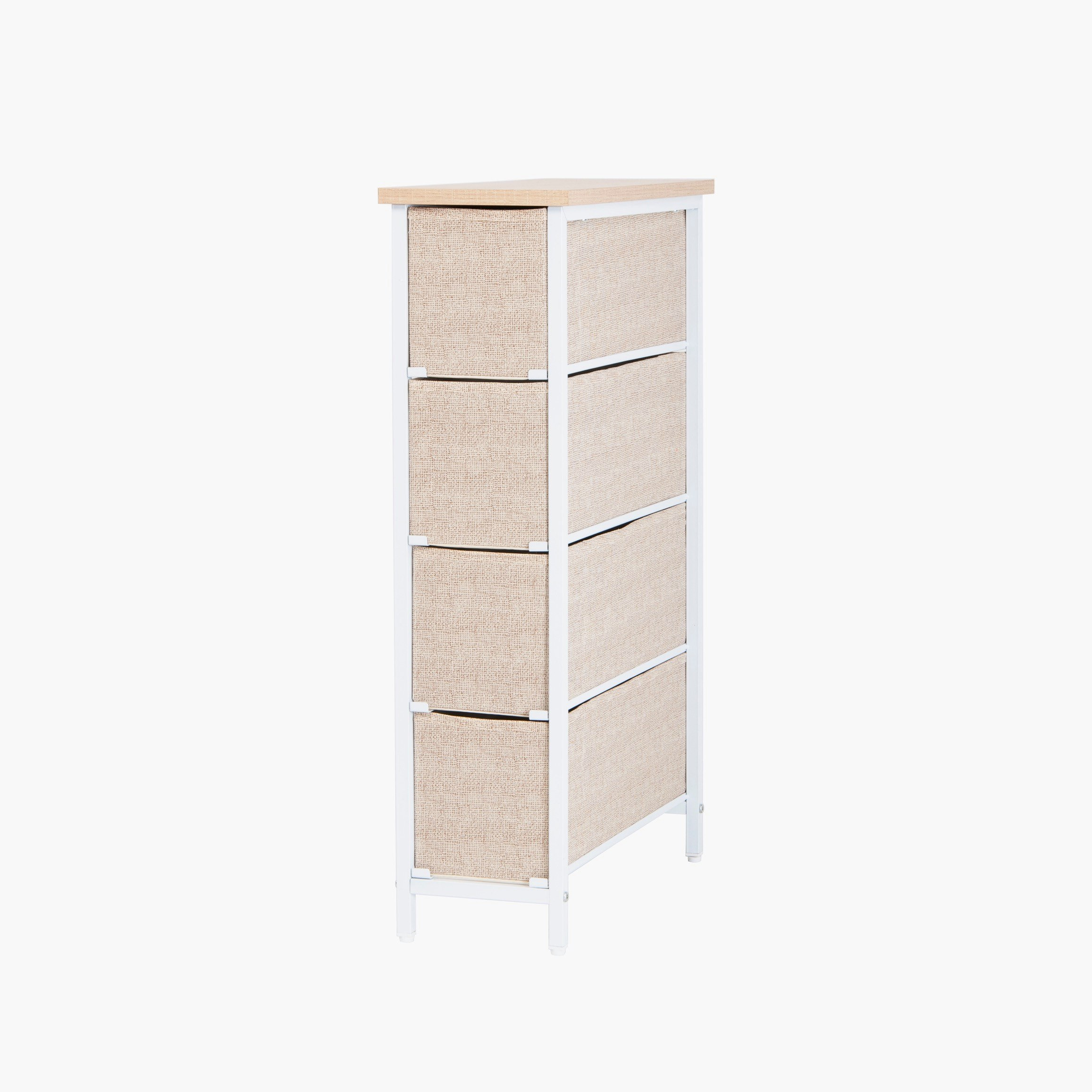 Covara Amara 4-Drawer Storage Shelf - 20x48x75.5 cm-hbxbedroom-bedroomaccessories-bedroomstorage-image-5
