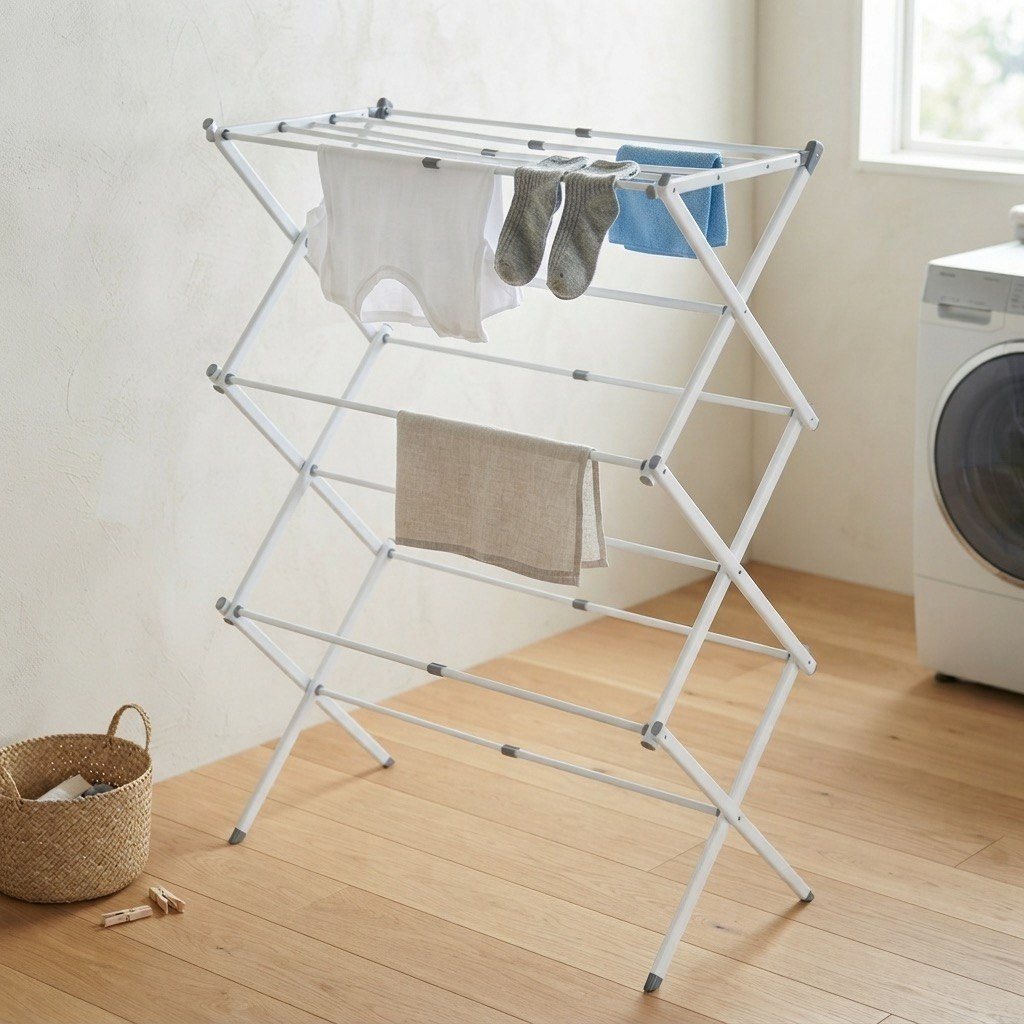 Covara Omnia 3-Tier Clothes Drying Rack - 75x36.5x102.5 cm-hbxhomeware-bathandlaundry-clothesdryingracks-image-1