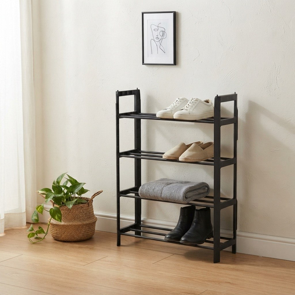 Covara Saga 4-Tier Shoe Rack  - 50x19x64.5 cm-PROMO_HB_SA_SETFOR1299_270826-image-1