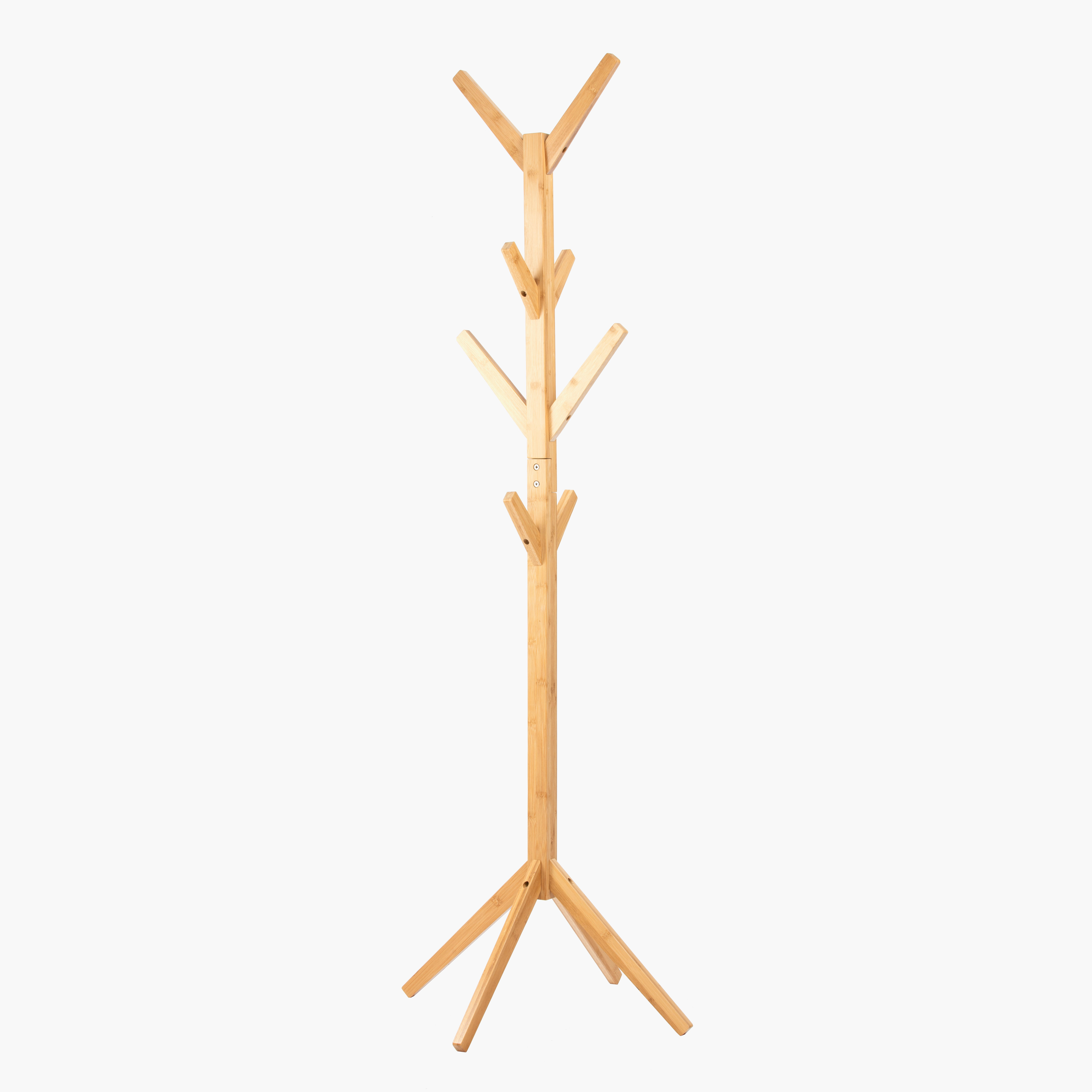 Covara Natura Bamboo Coat Rack - 60x60x168 cm-hbxbedroom-bedroomaccessories-hangers-image-2